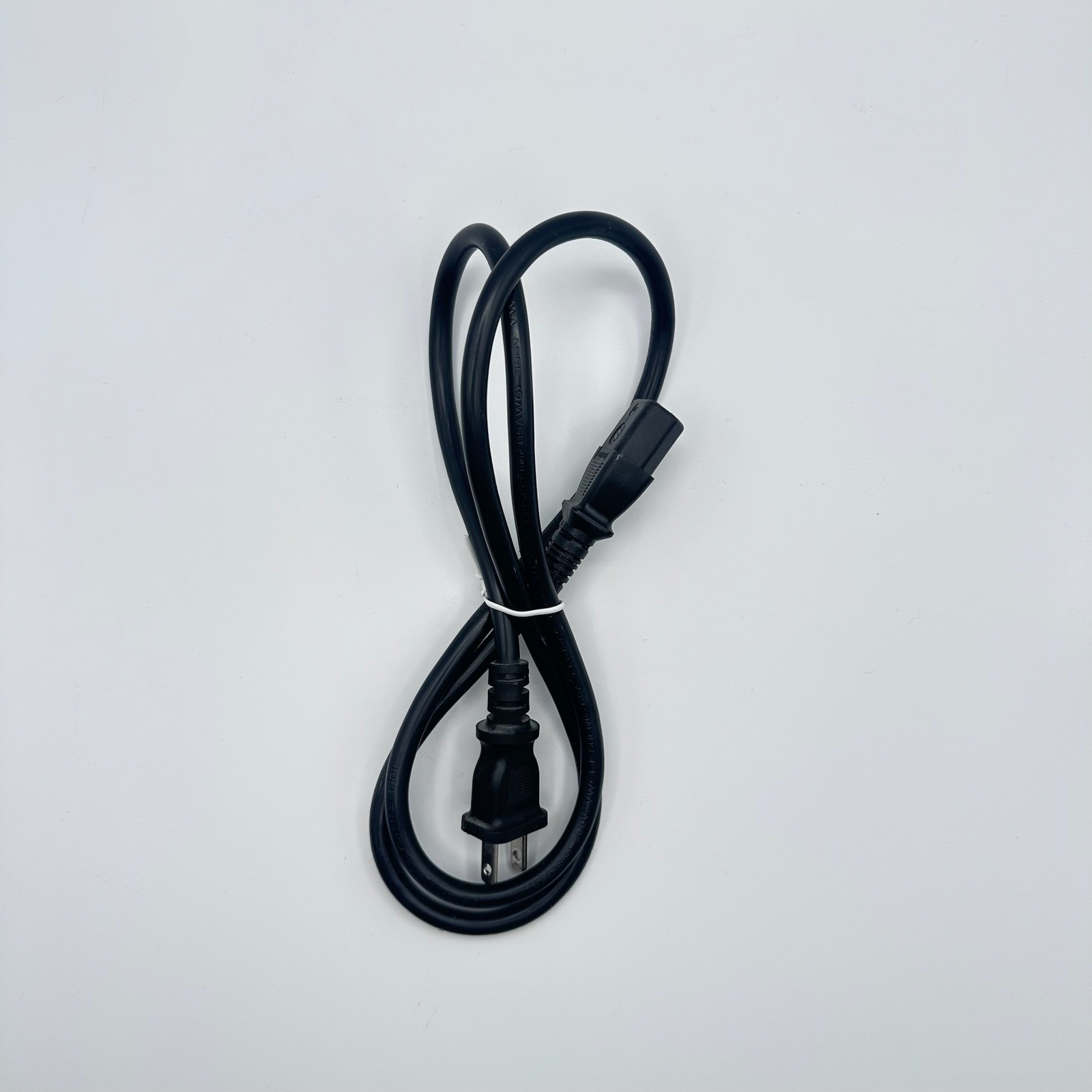 UL Listed 300V SJT 18AWG 2 Prong Power Cord Cable 6ft