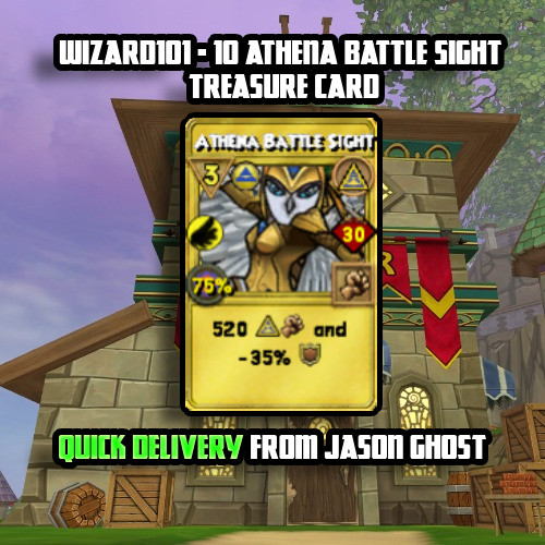 Wizard101 - 10 Athena Battle Sight TC - ✅Quick Delivery from Jason Ghost