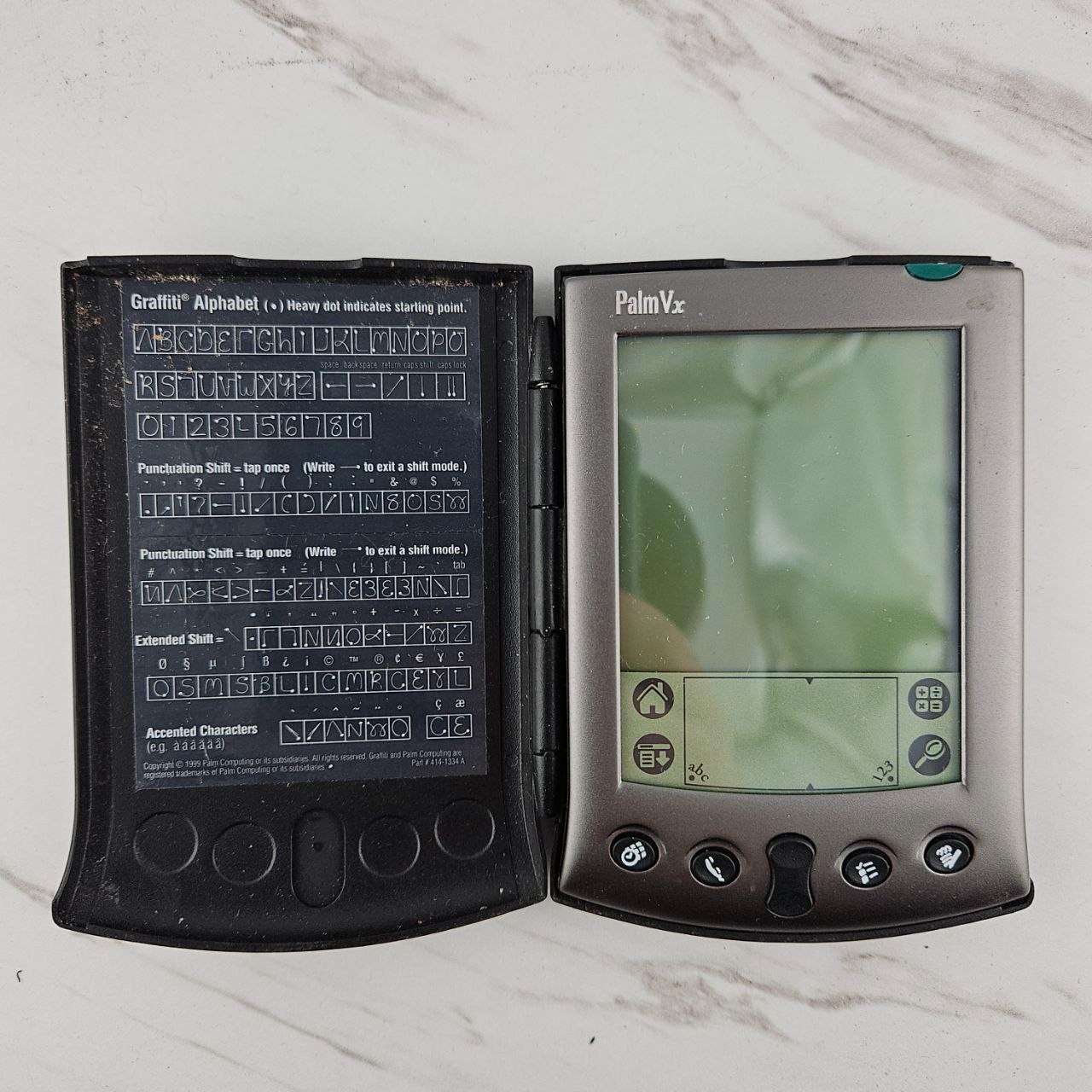 Palm Vx PDA Vintage Handheld Organizer For Parts Not Working No Charger