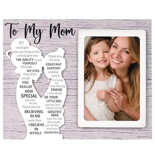 Plaque Sign – Heartfelt Letters Gift From Daughter Mother of the To My Mom