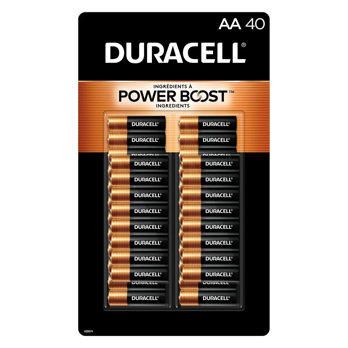 Duracell Power Boost AA Alkaline Batteries Pack of 40 (Bulk Pricing Available)