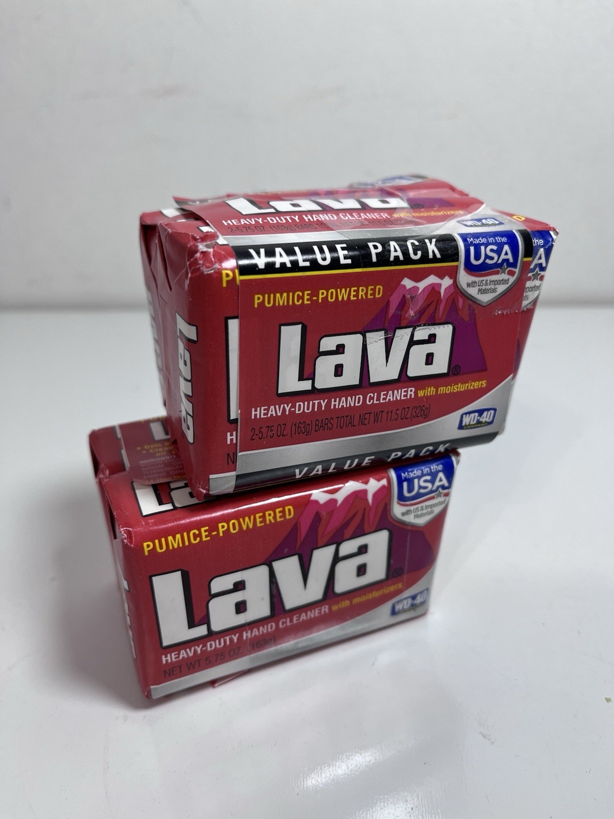Lot of 4! Lava Soap Heavy-Duty Hand Cleaner pumice powered 5.75 oz NEW