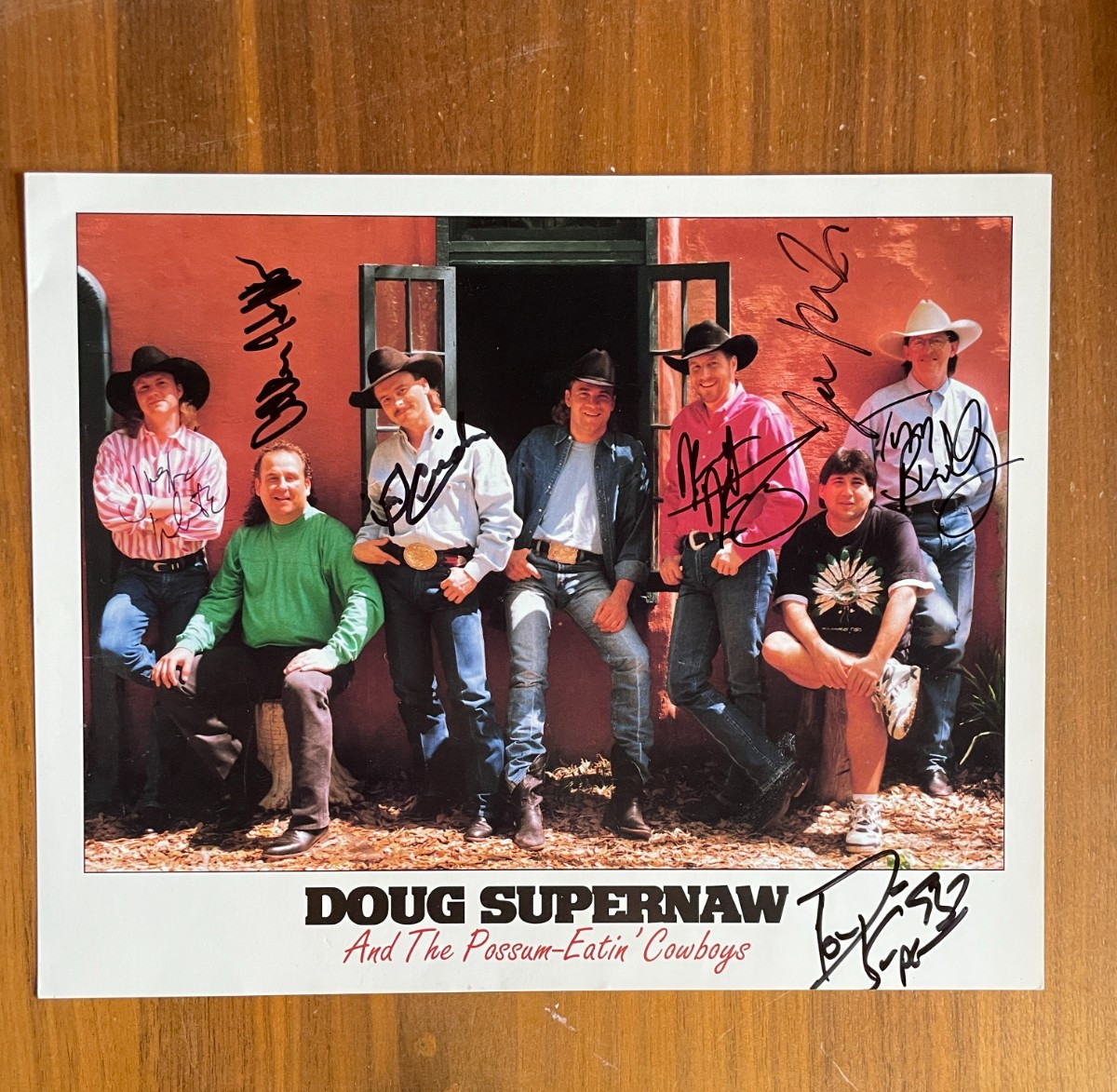 Doug Supernaw Photo Country Musician Autographed 8x10 Photo Auto Signed Photo