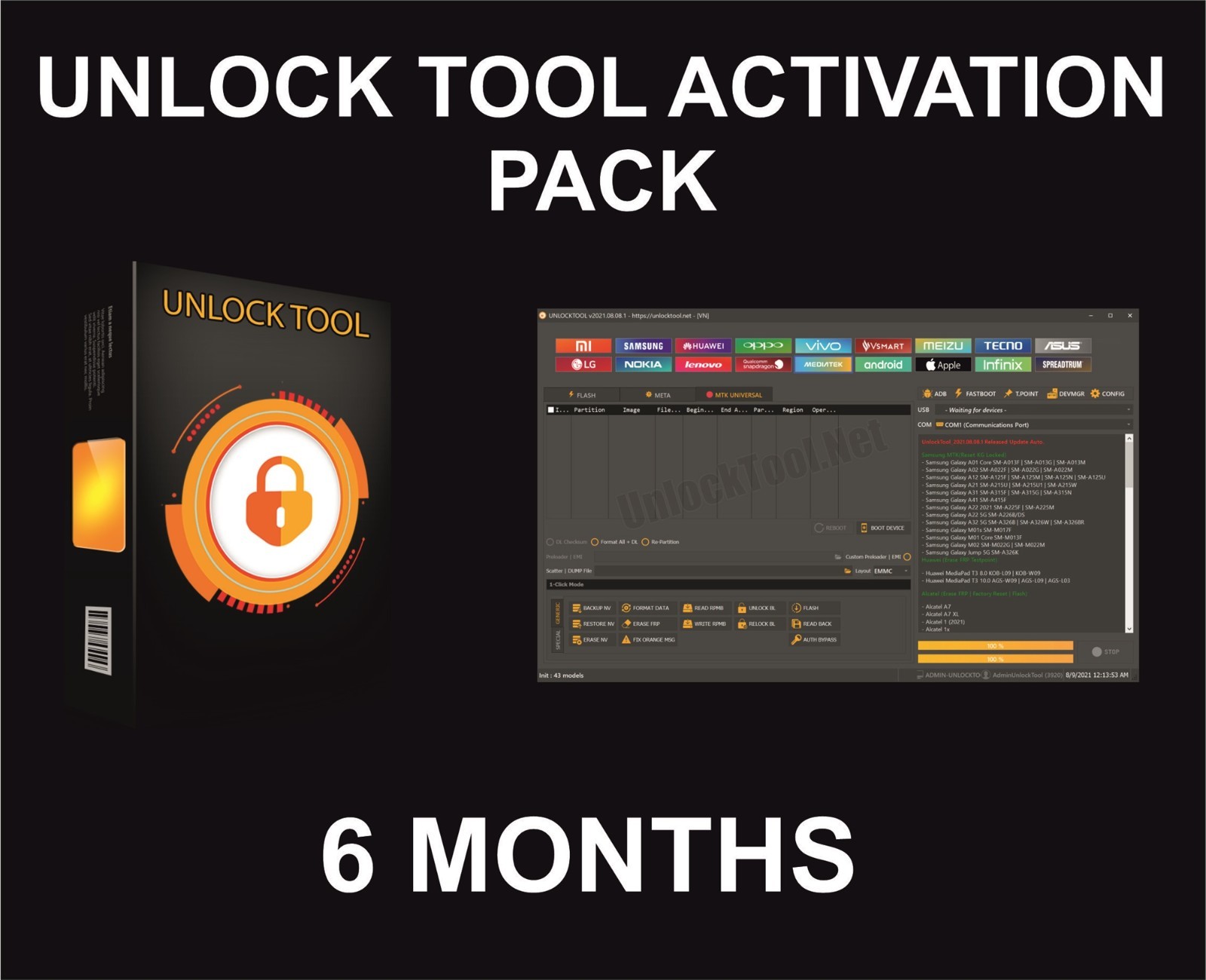 The Tool, Time Activation Pack, 6 Months