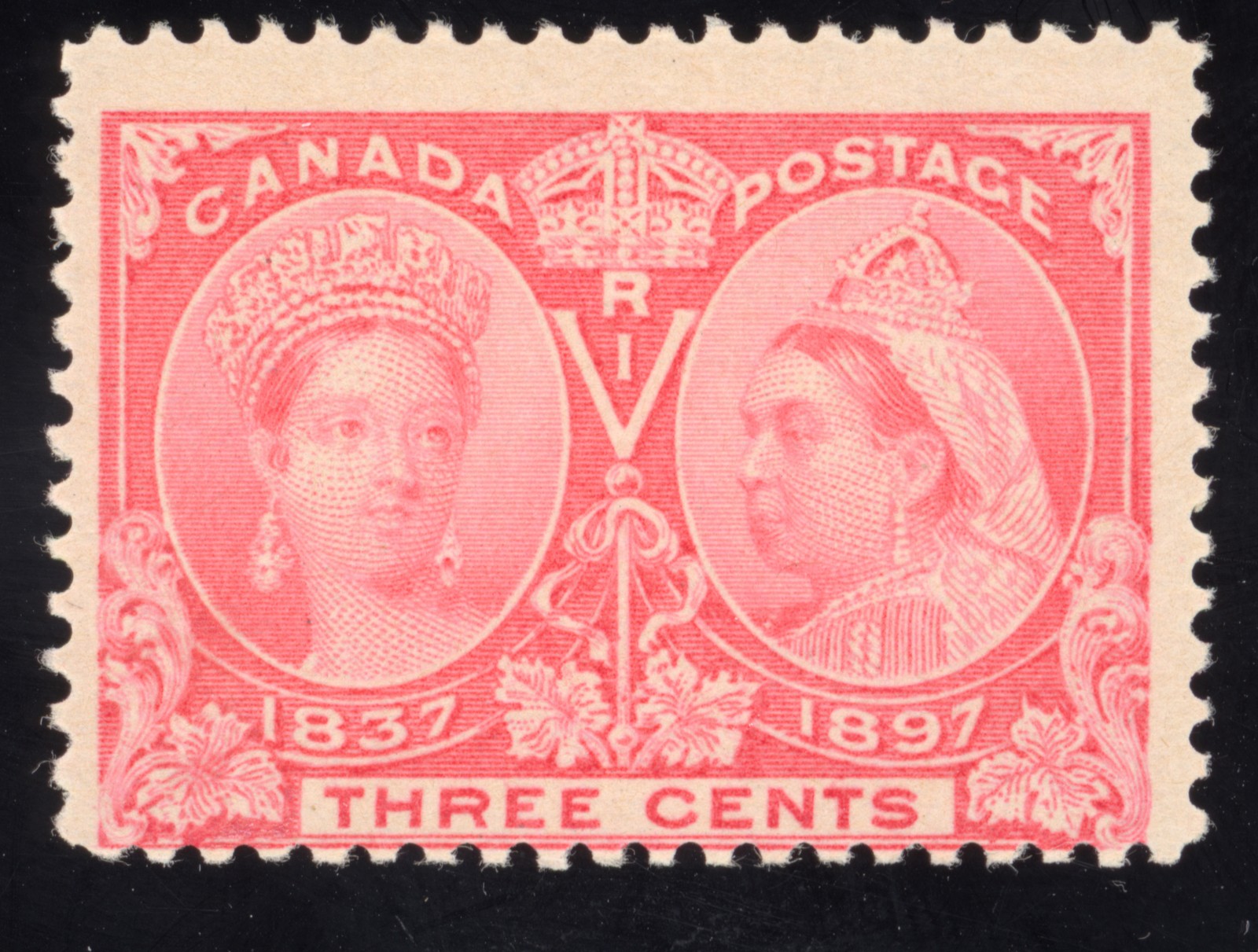 Canada Scott 53 Mint NH OG Lot J104 bhmstamps