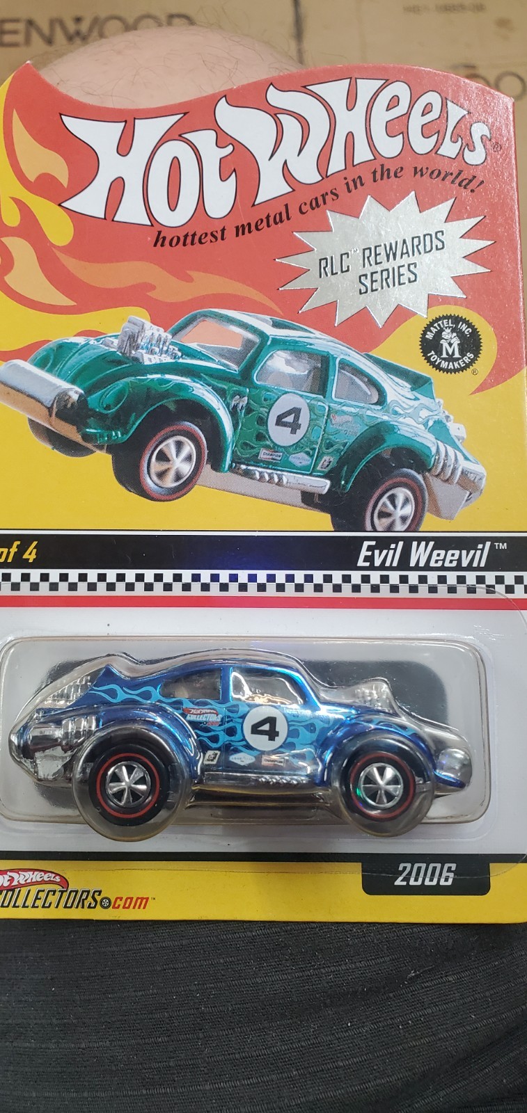 Hot Wheels RLC  2006  Rewards Series  #2 of 4  Evil Weevil -2302#