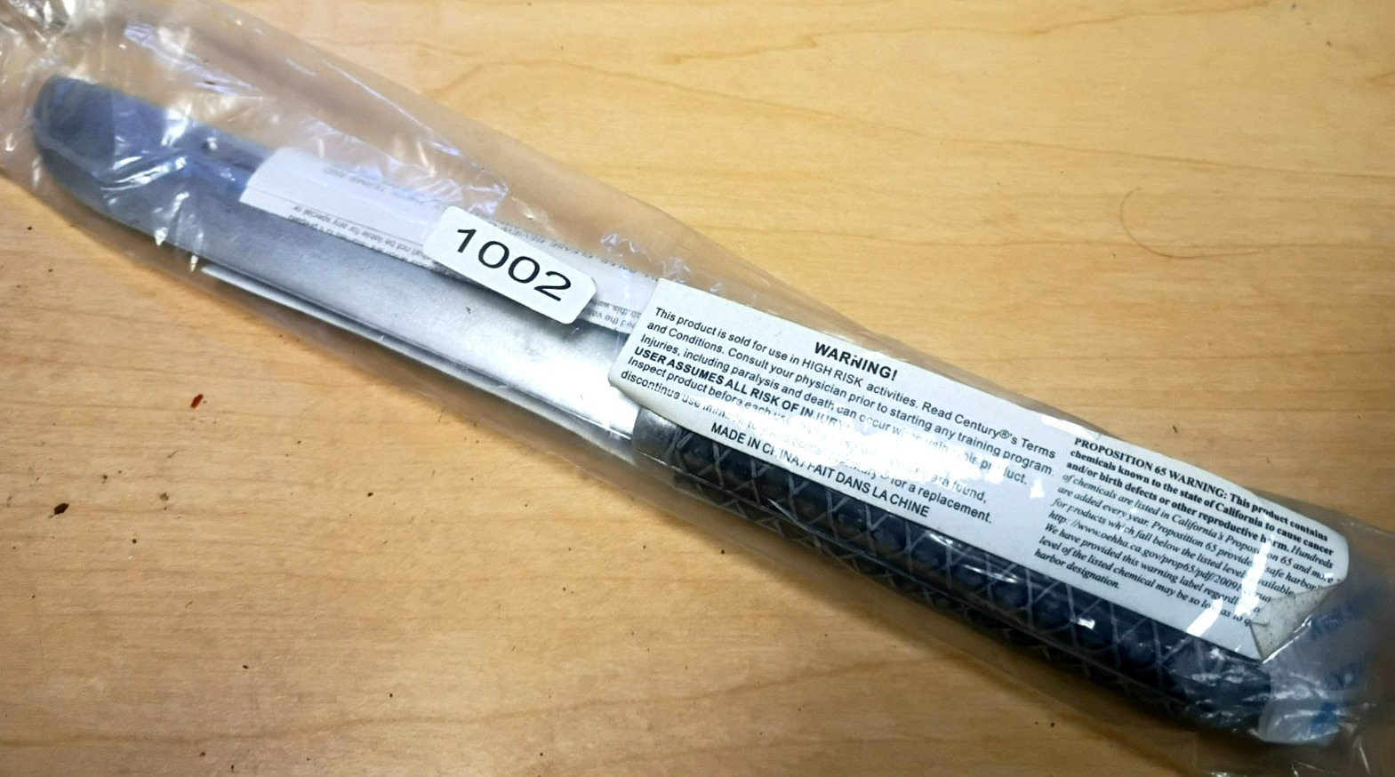 SELF DEFENSE PRACTICE KNIFE Training 1002 NOS 9 1/4" Sealed