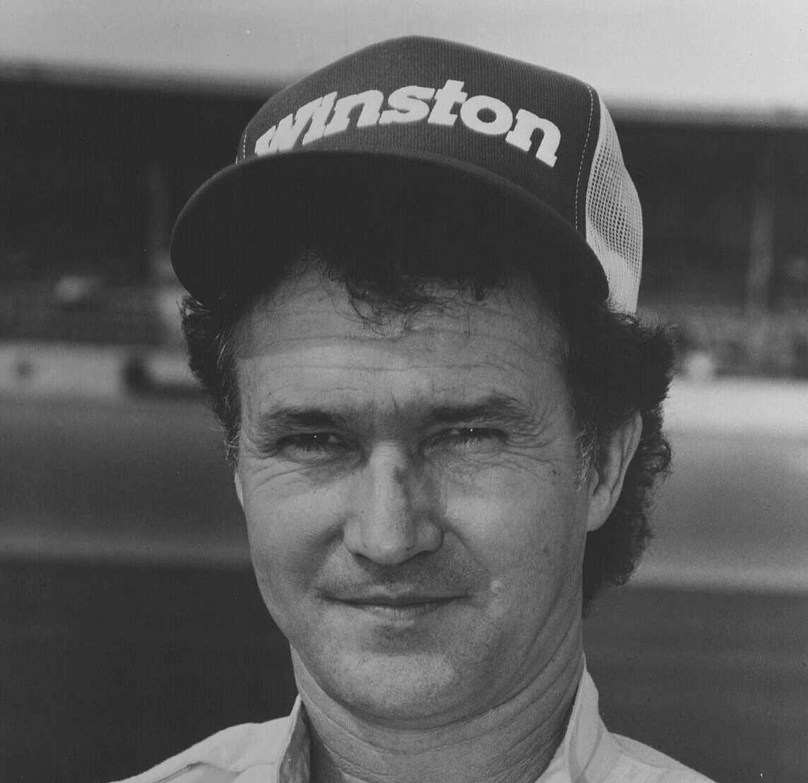 Morgan Shepherd Auto Racing NASCAR Original B&W Photo 8x10 Facsimile Signature