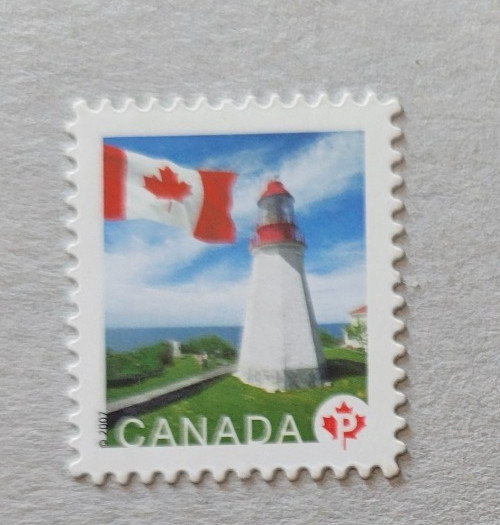 canada stamp #2253B - Flag over Pachena Point Lighthouse, BC corr. image MNH OG