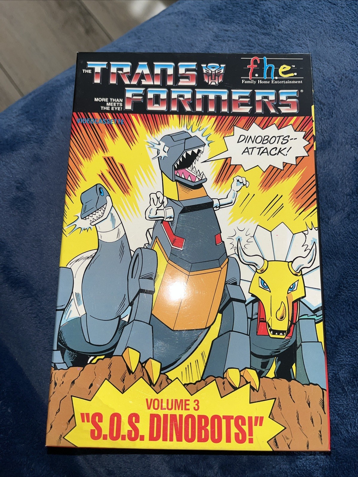 TRANSFORMERS Vol 3 SOS Dinobots 1985 Betamax FHE Animation.