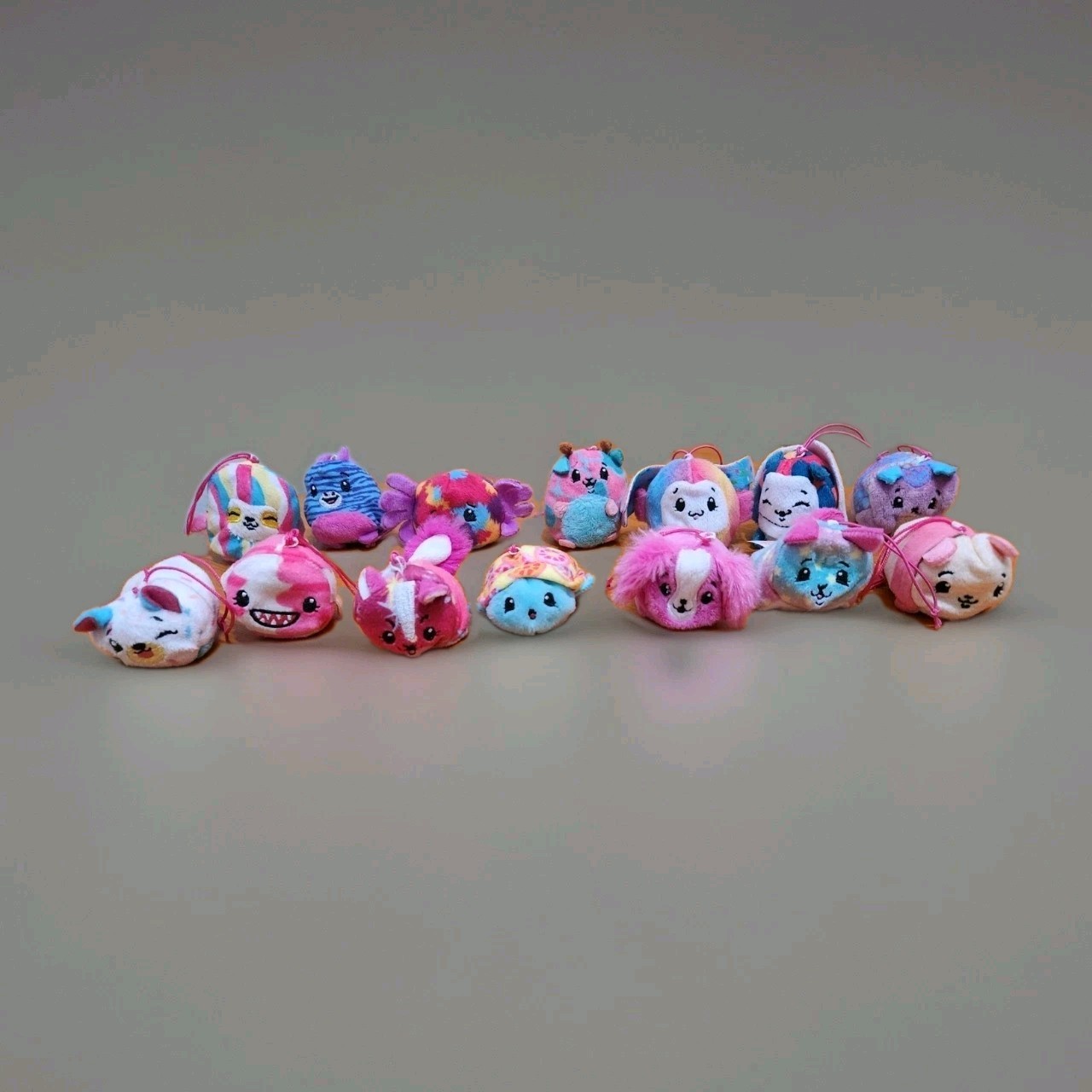 Lot Of 14 Moose Pikmi Pop Surprise! Toys Scented Mini Bean Bag Plushies 2017