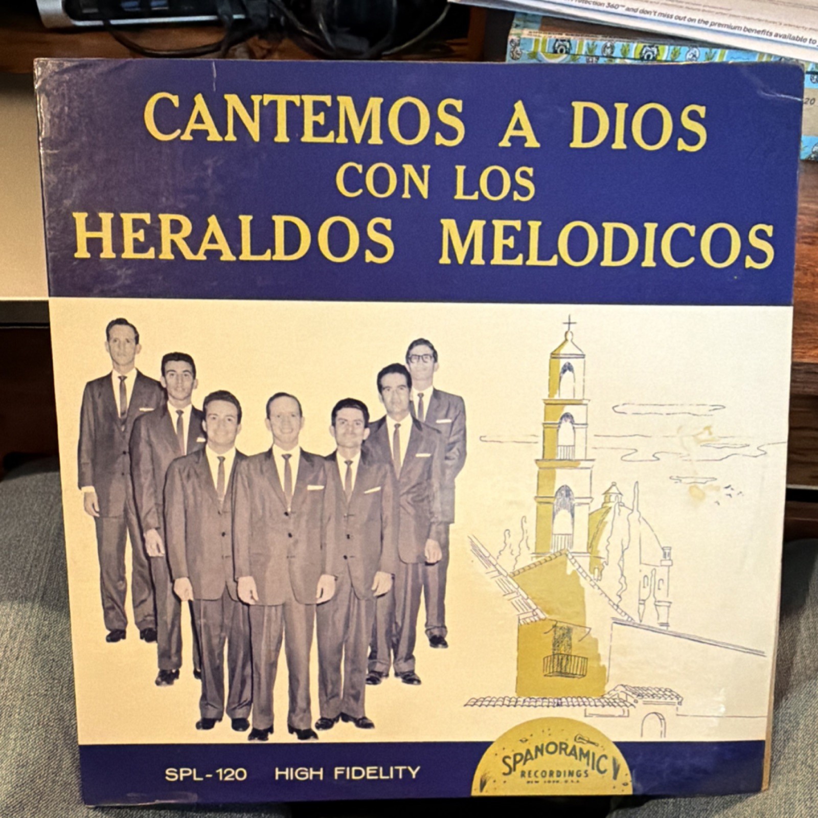 Los Heraldos Melodicos Cantemos A Dios Religious LP Spanoramic SPL 120