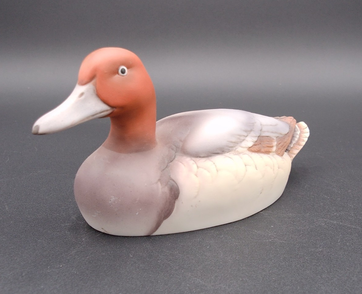 Vintage  Canvasback By Andrea By Sadek Ceramic Duck  Figurine Hunting...