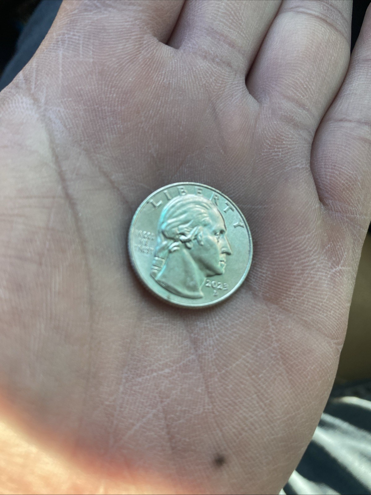 RARE “In Cod We Trust” 2023 D Washington Quarter Error Coin