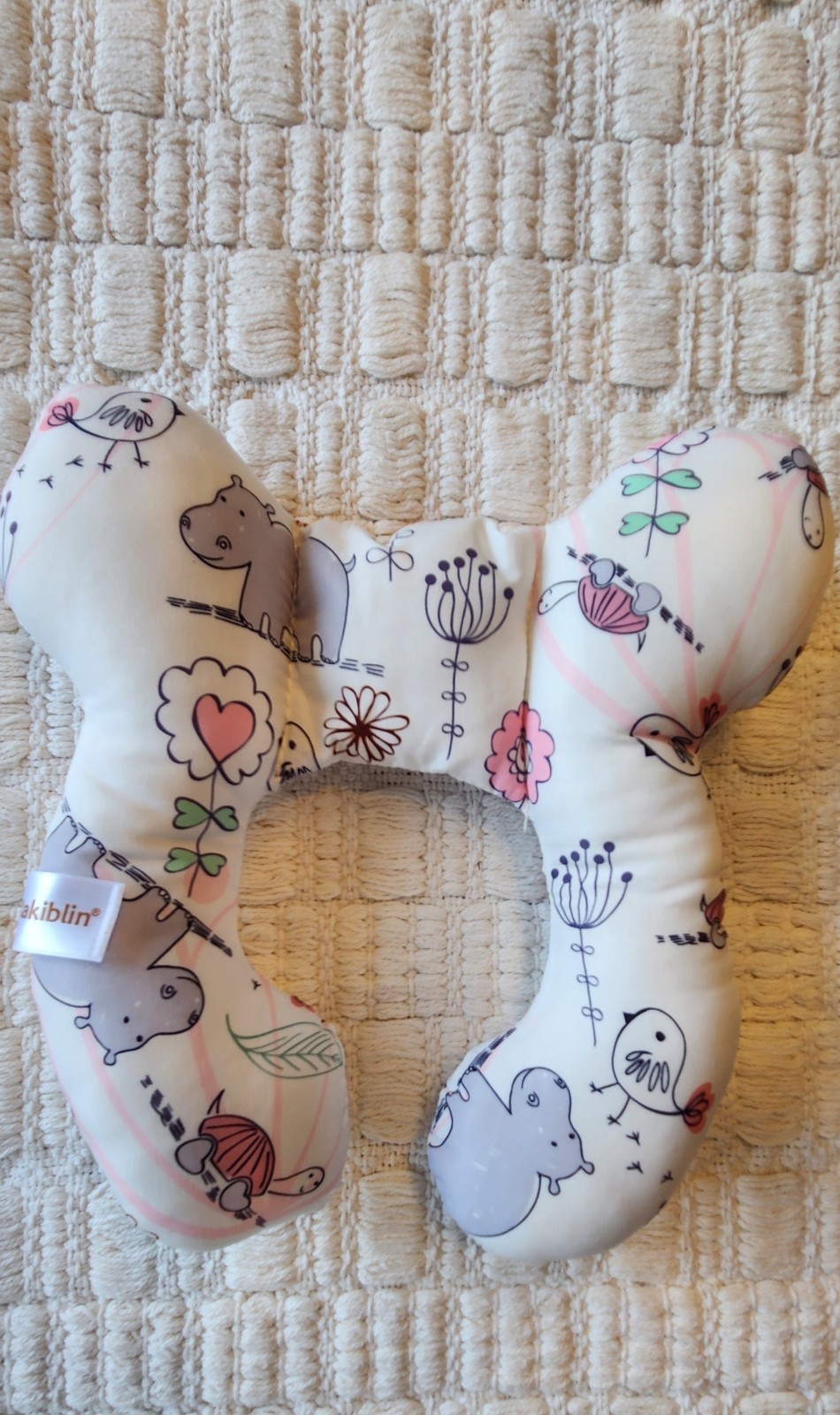 Baby Neck Pillow Upgraded Head Support Infant Cushion Car Seat Pushchair Travel