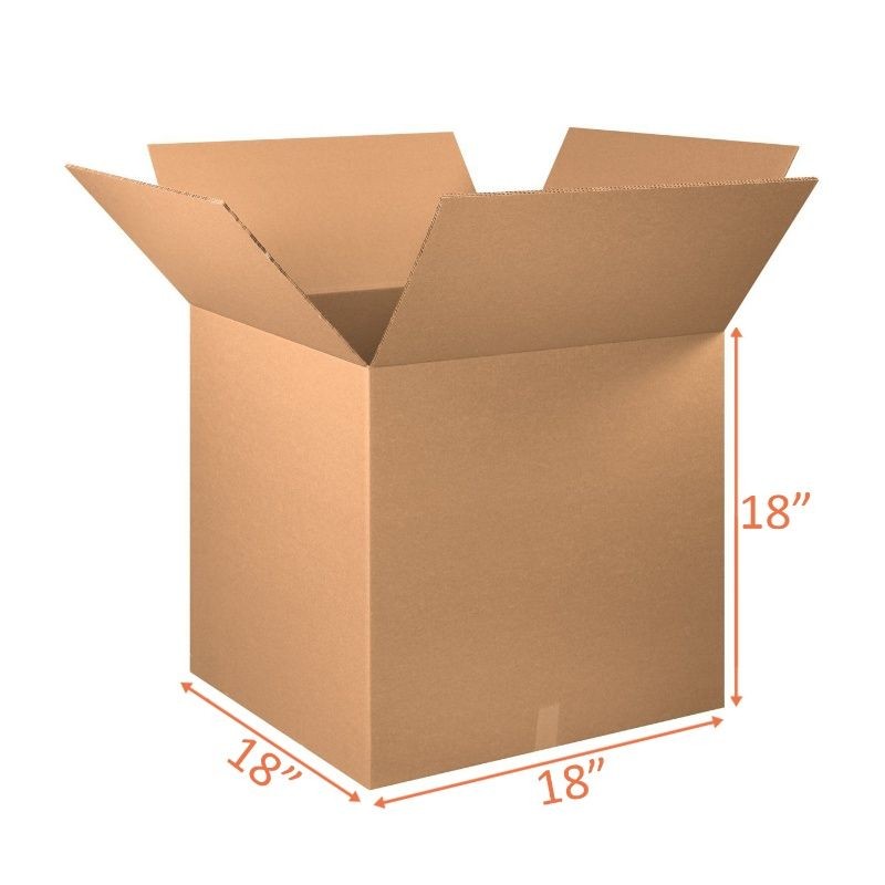 18x18x18 Size Shipping and Packing Box (2 Pack)