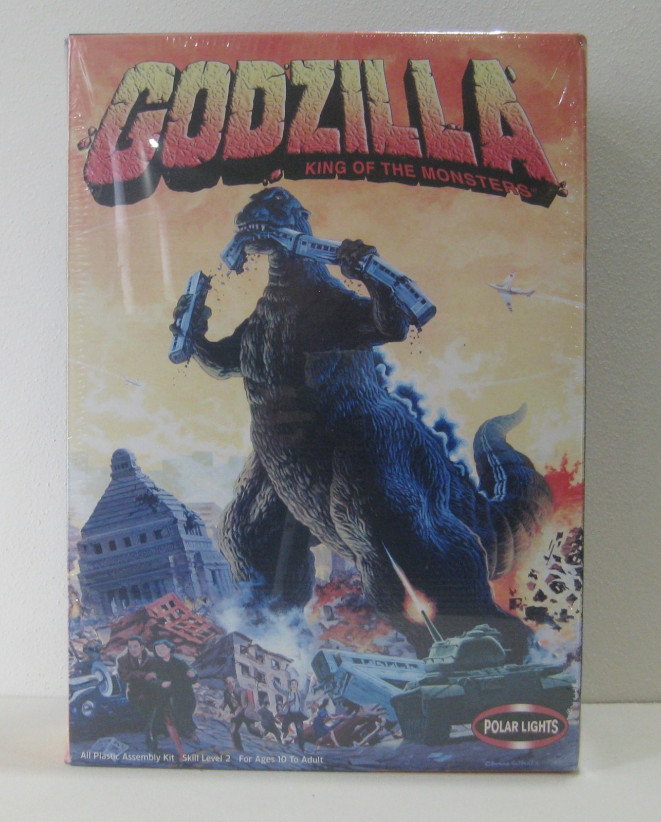 Godzilla Polar Lights Model Kit - Large Scale 16" Tall - 2001 - MISB