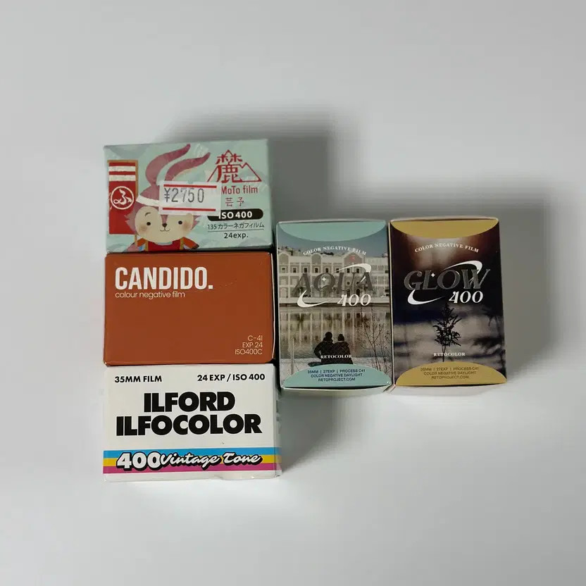 5 Rolls of Rare 35mm Film from Japan - New, Expiry 2024