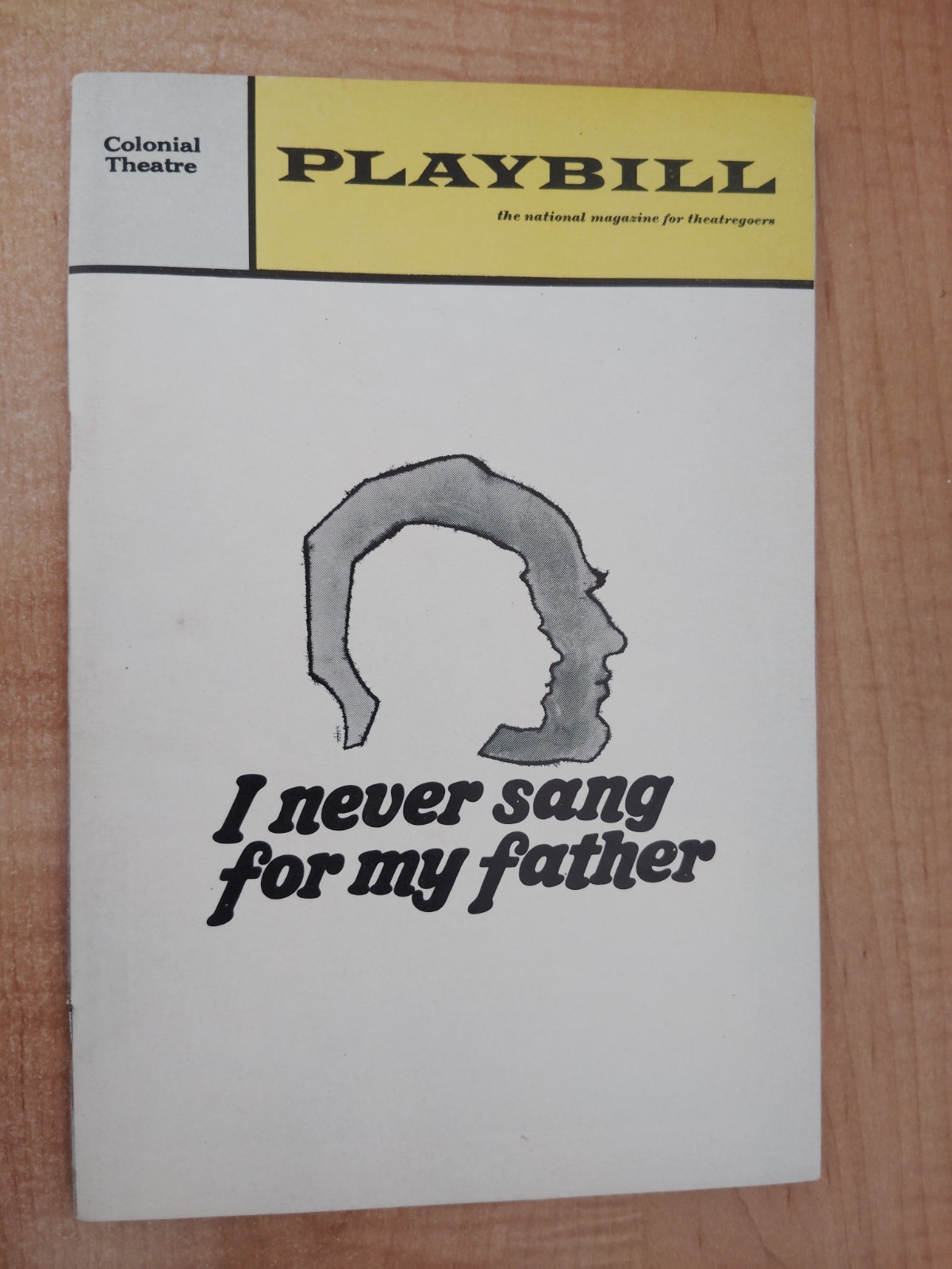 Hal Holbrook and Alan Webb in I Never Sang for My Father - 1968 Colonial Boston