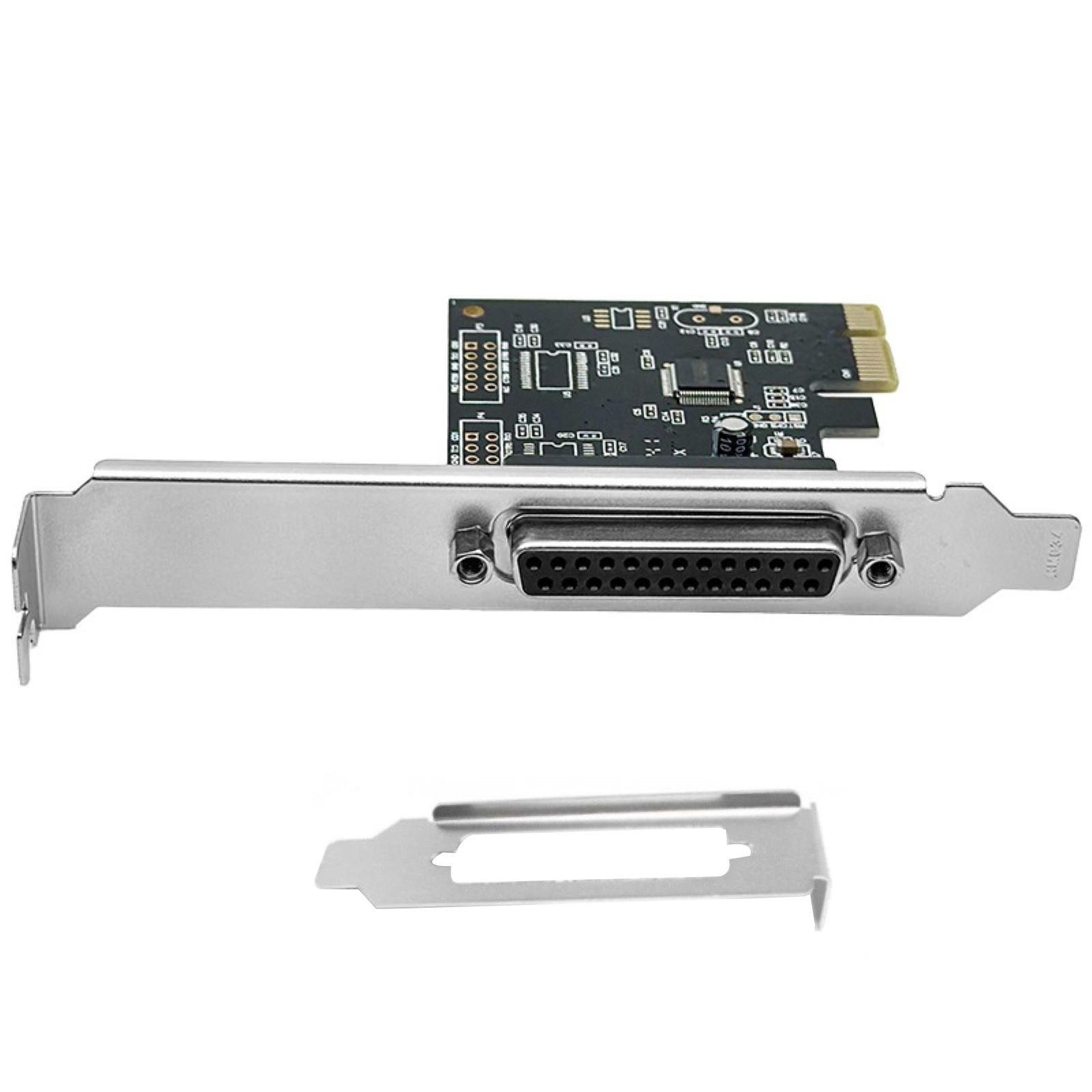 PCIe to DB25 Parallel Port Adapter Card LPT Printer For Windows 98SE, Me