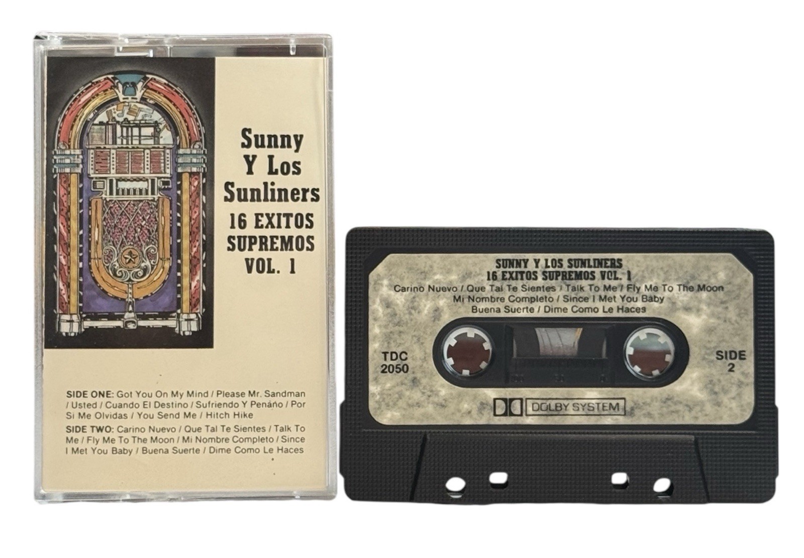 Sunny Y Los Sunliners 16 Exitos Supremos Vol 1 Spanish Latin Cassette Tape