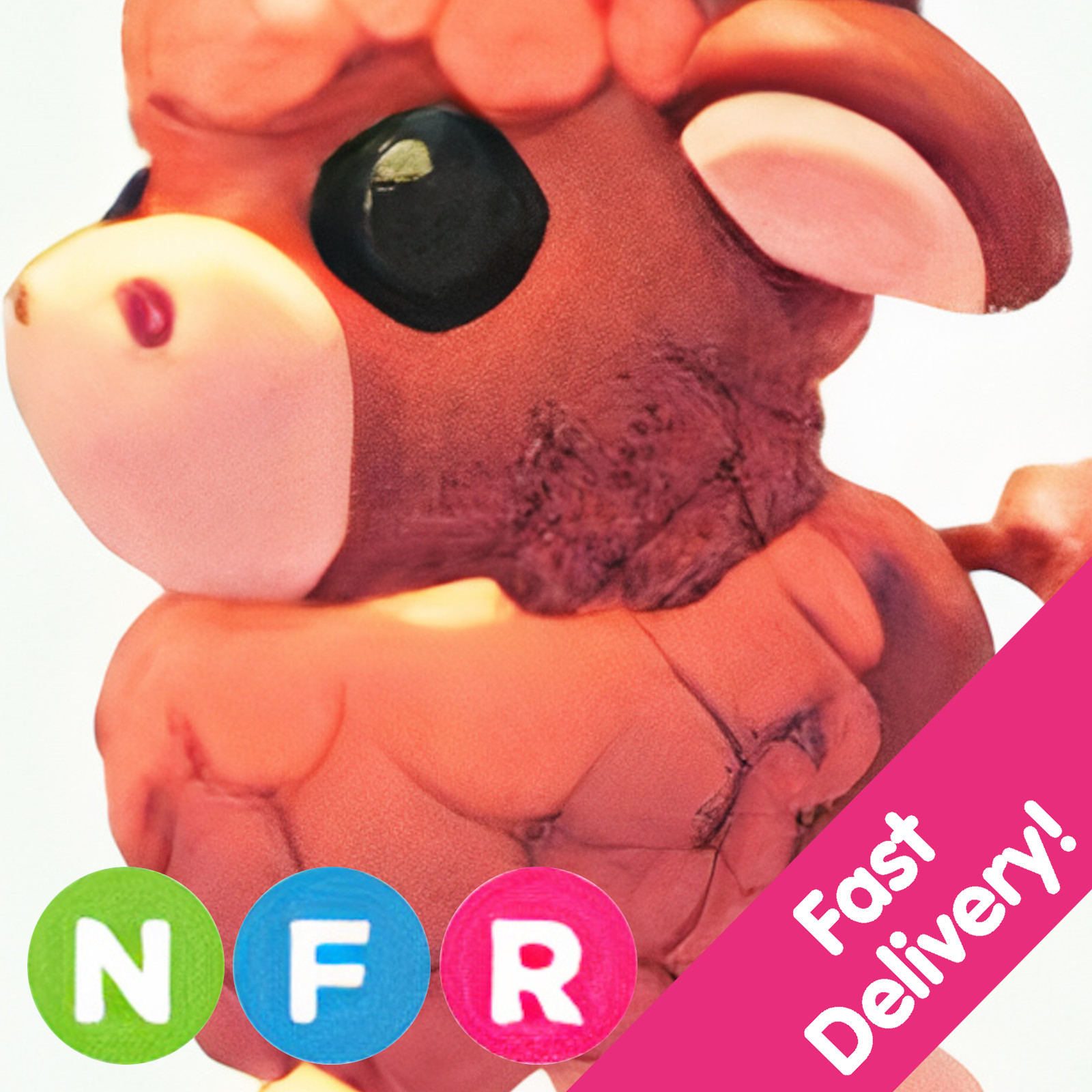 Angus Bull ✨ Neon Fly Ride MFR ✨ US Seller Adopt From Me Today