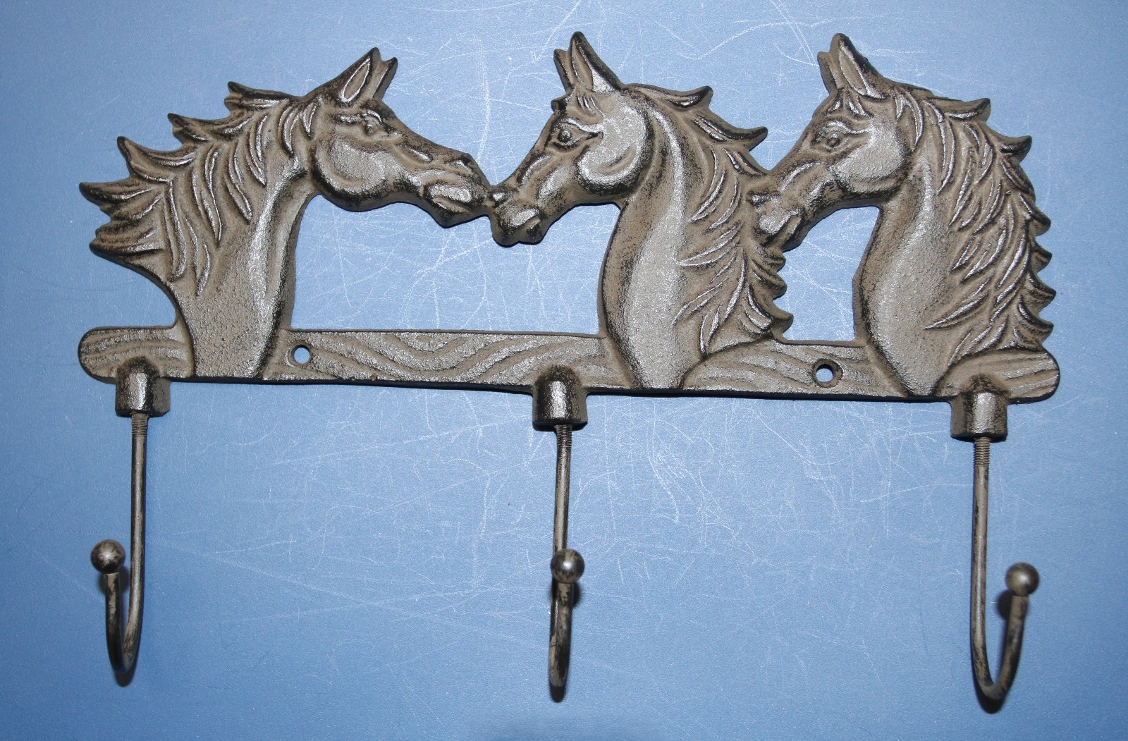 TRIPLE WALL HOOK,Horses,Ranch Style,Gifts,Equestrian Decor,Western Accents,W-78B