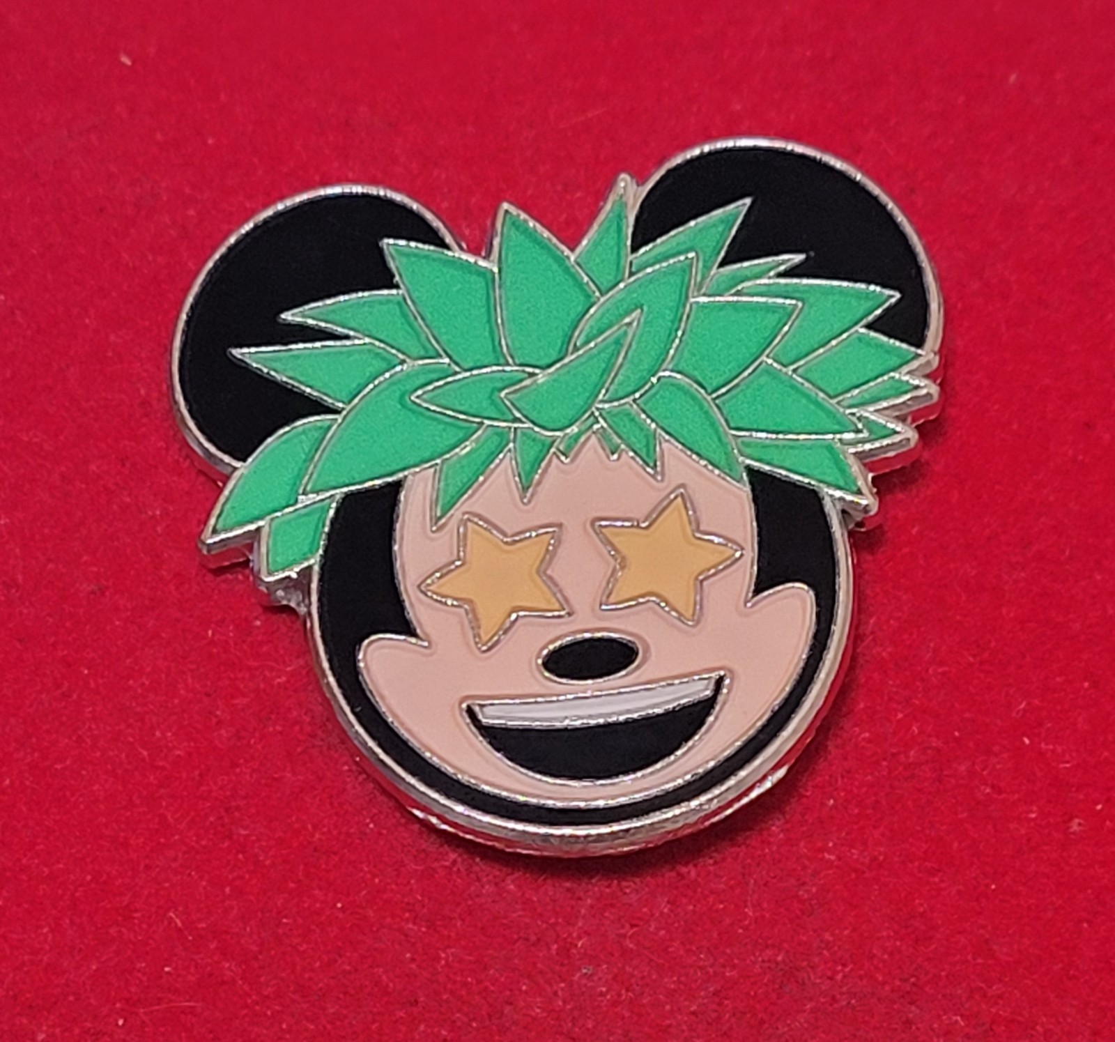 Disney Trading Pin, Mickey Mouse, Aulani Emoji, Hawaii, 2017 e