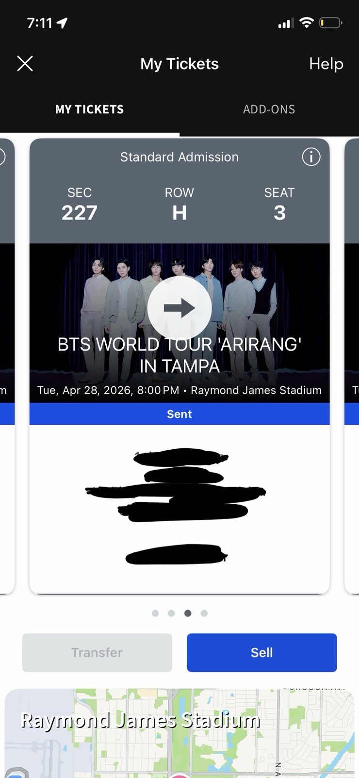 BTS Tickets Tampa