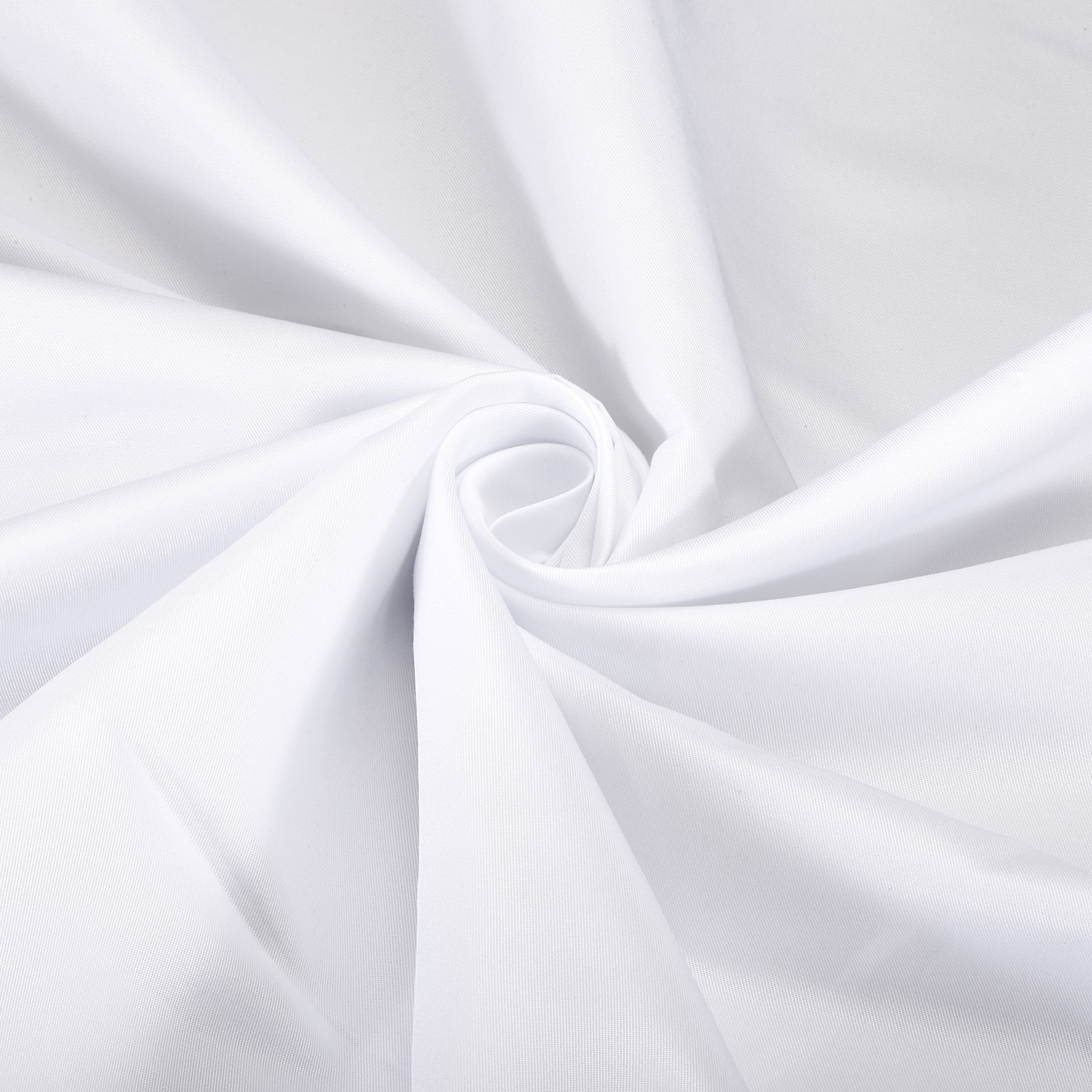 7x5ft White Stage Fabric Seamless Cotton Polyester Photo Background