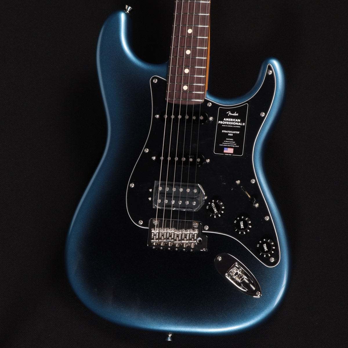 Fender American Professional II Stratocaster HSS Dark Night #GGe1y