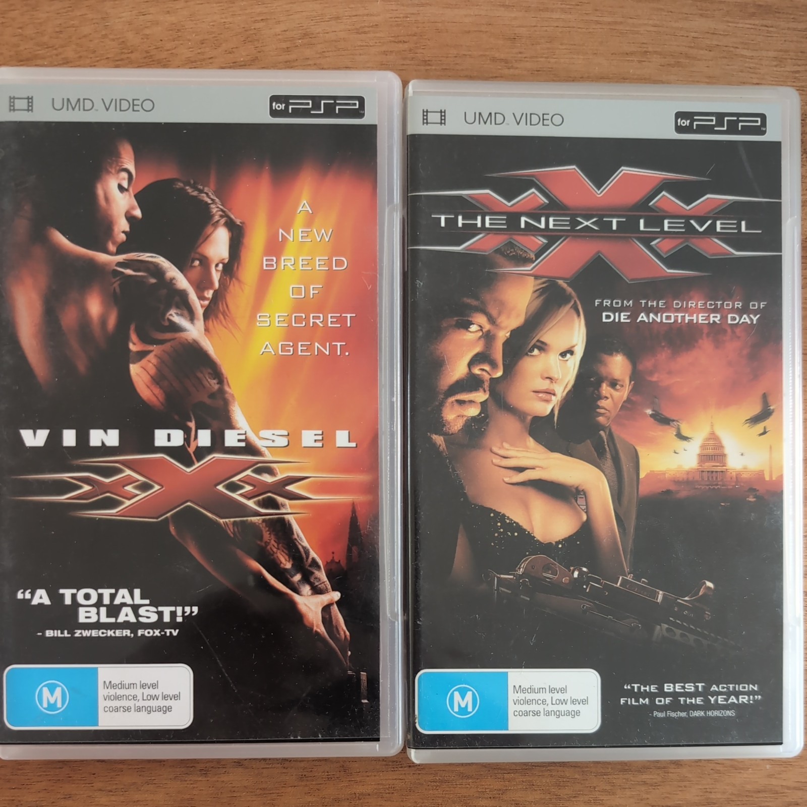 Vin Diesel xXx (2002) & xXx next level- UMD Video  NEAR NEW 