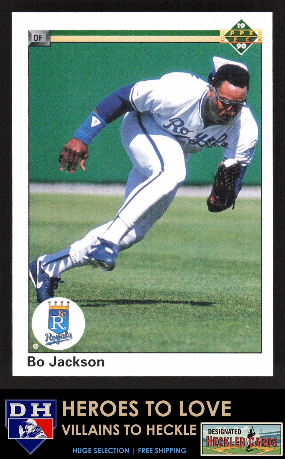 1990 Upper Deck Bo Jackson #105 Kansas City Royals