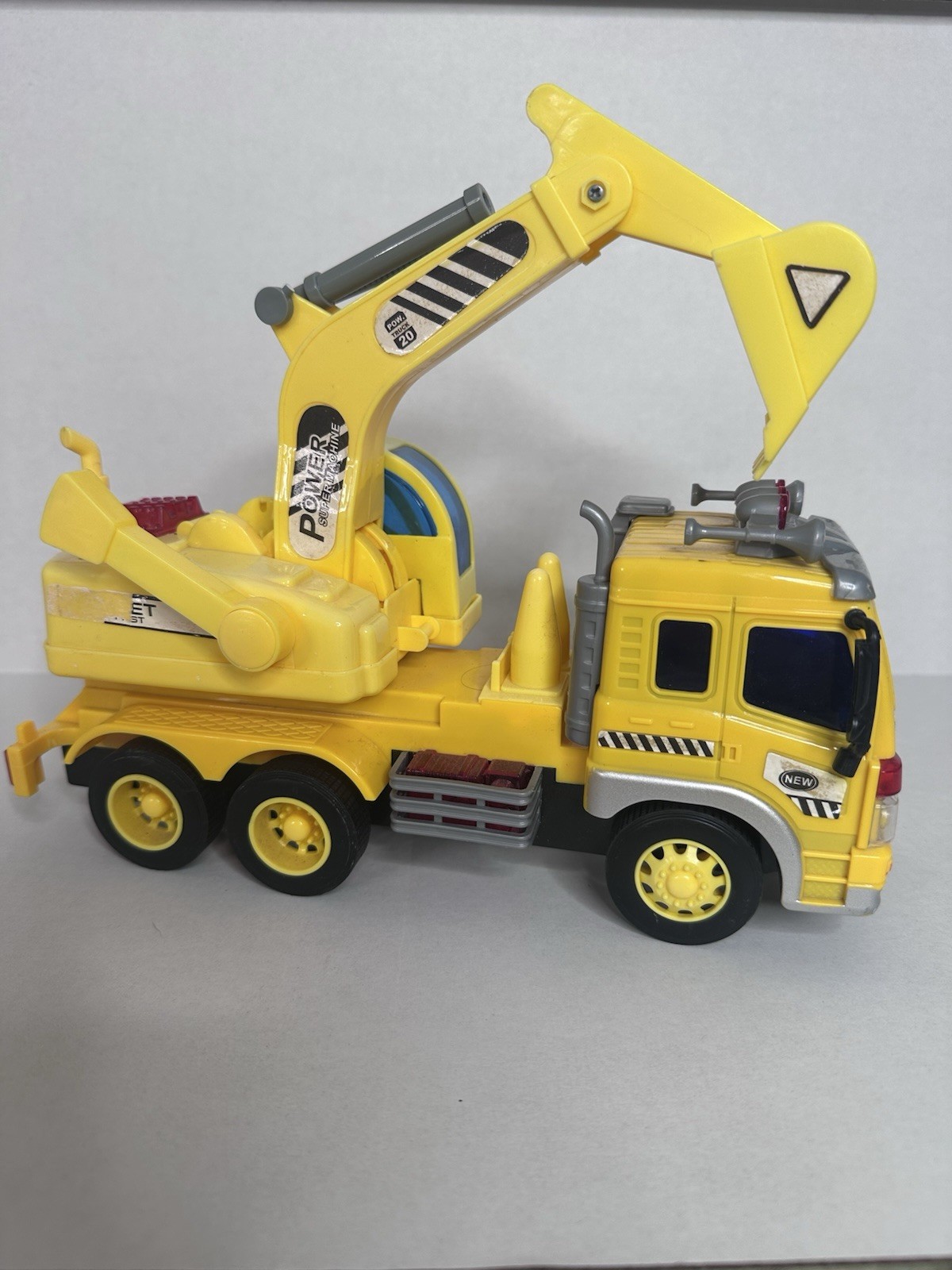 Sunny Days Maxx Action Construction Truck Crane Truck Lights And Sounds