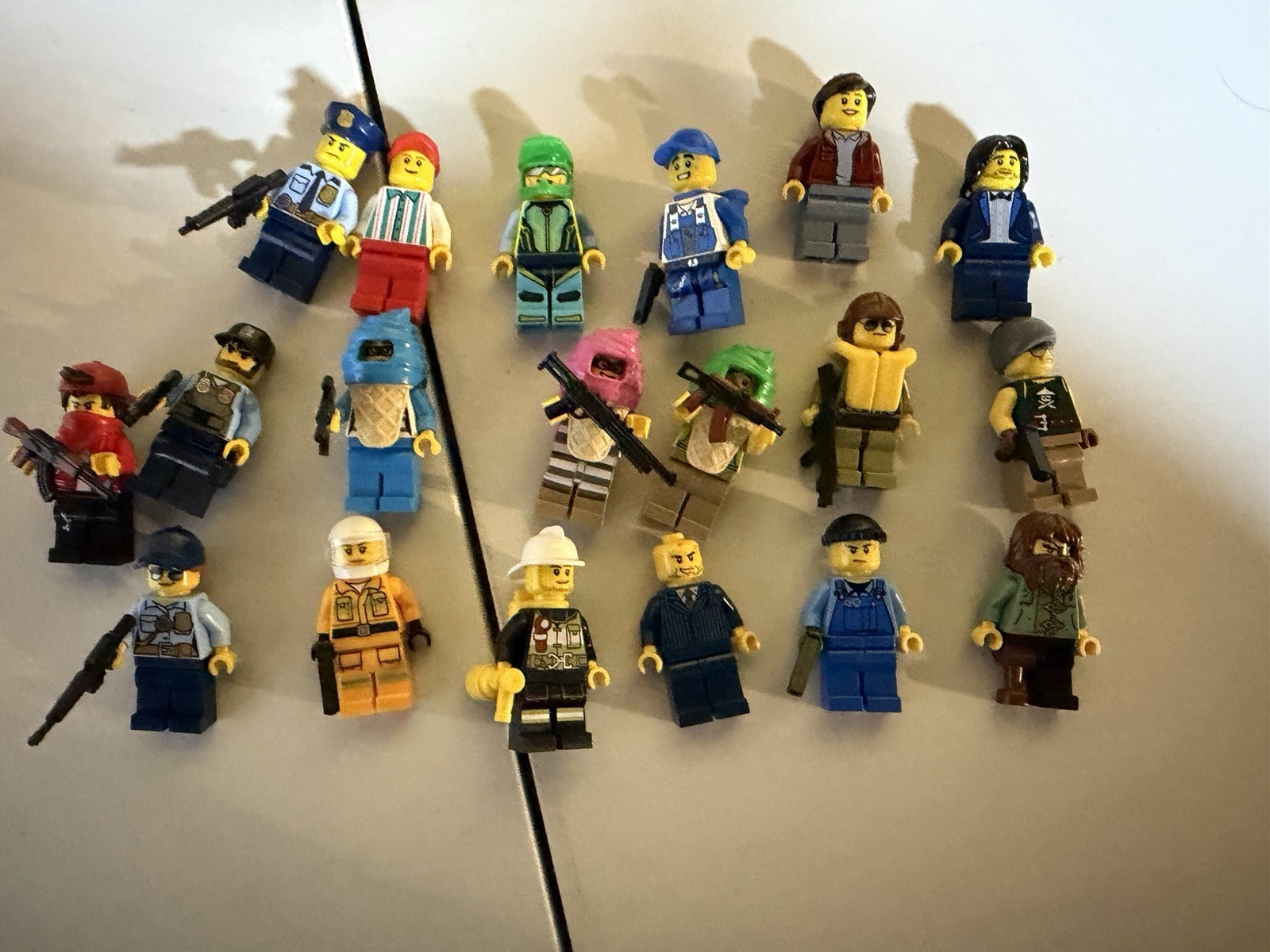 Lego City MininFigures Police,citizens,criminals