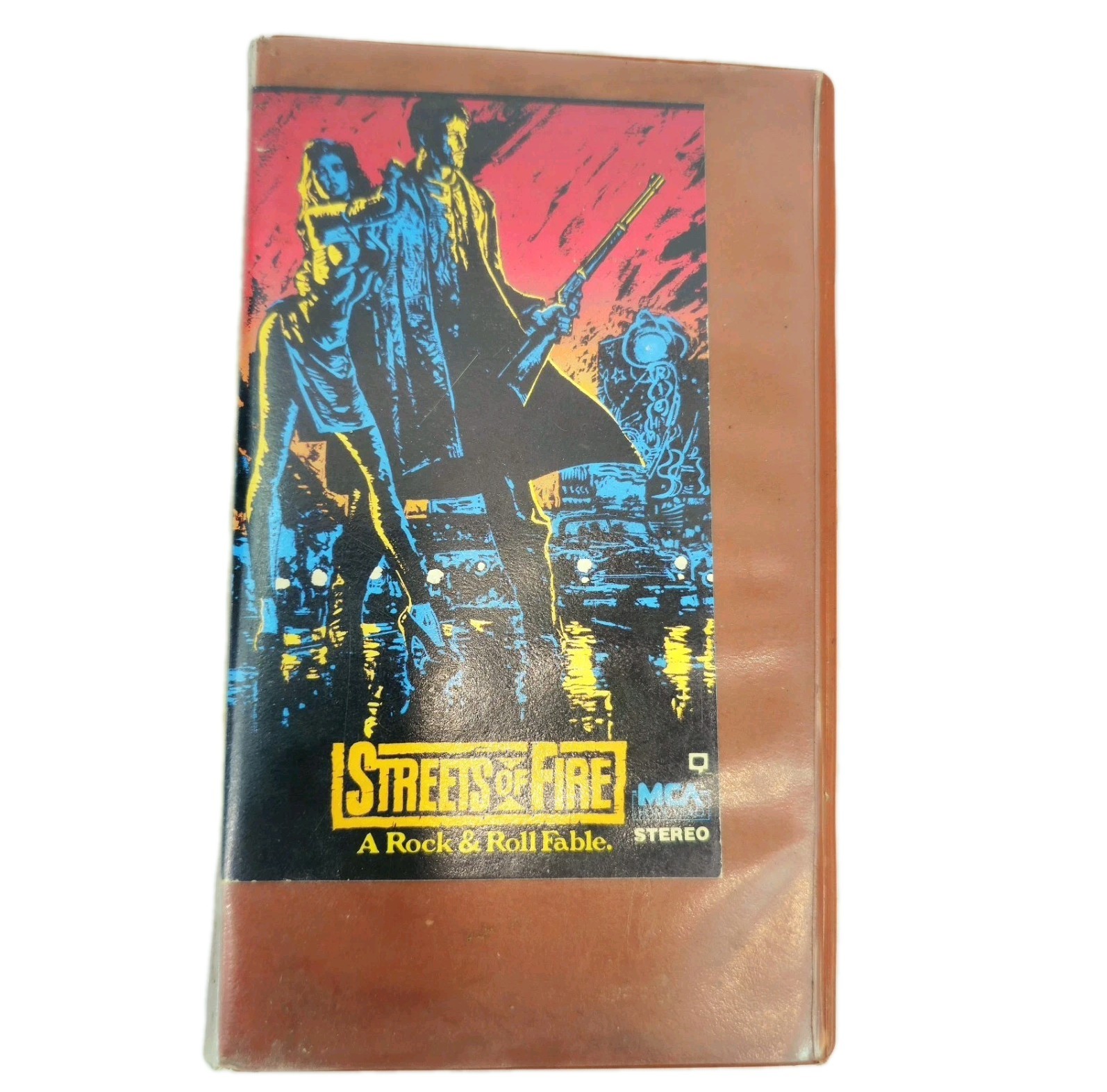 Streets of Fire: A Rock & Roll Fable (BETAMAX, 1984) Michael Pare W/ Jewel Case
