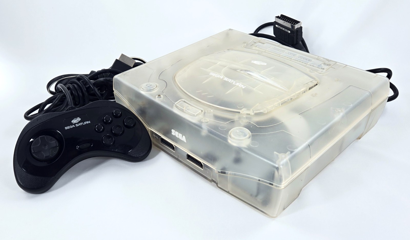 SEGA SATURN CONSOLE TerraOnion MODE 1TB HDD Ready to Play Tested New Battery