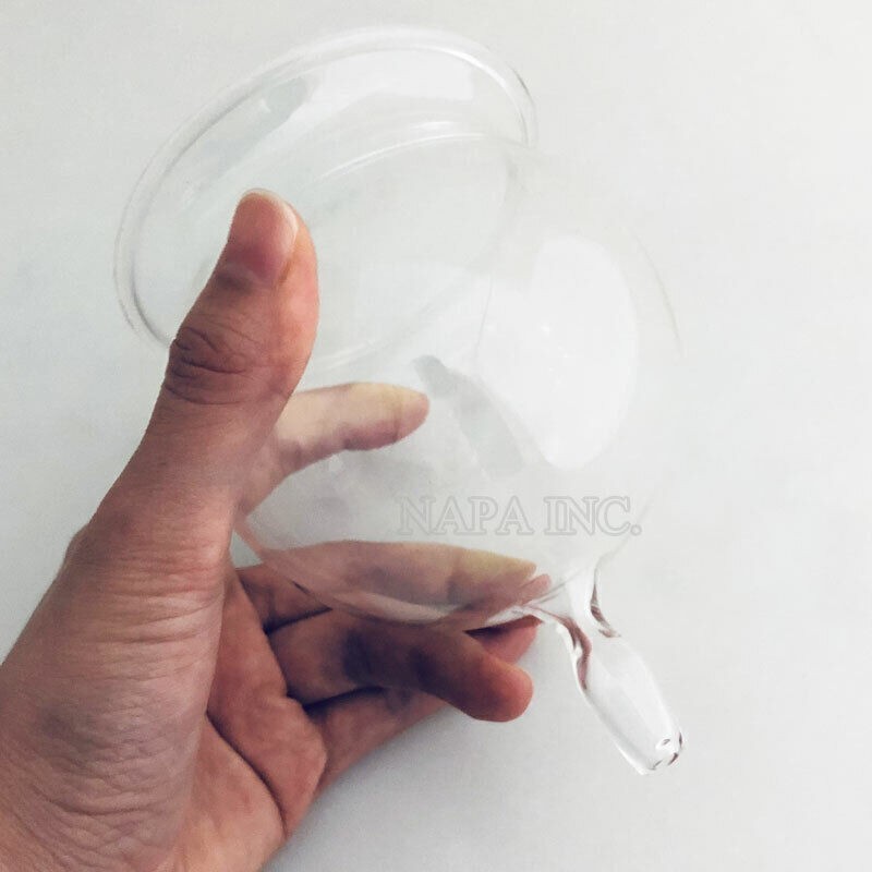 2PCS 9cm Glass Cupping Cup Replace Cups Body Massage For Vacuum Therapy Machine