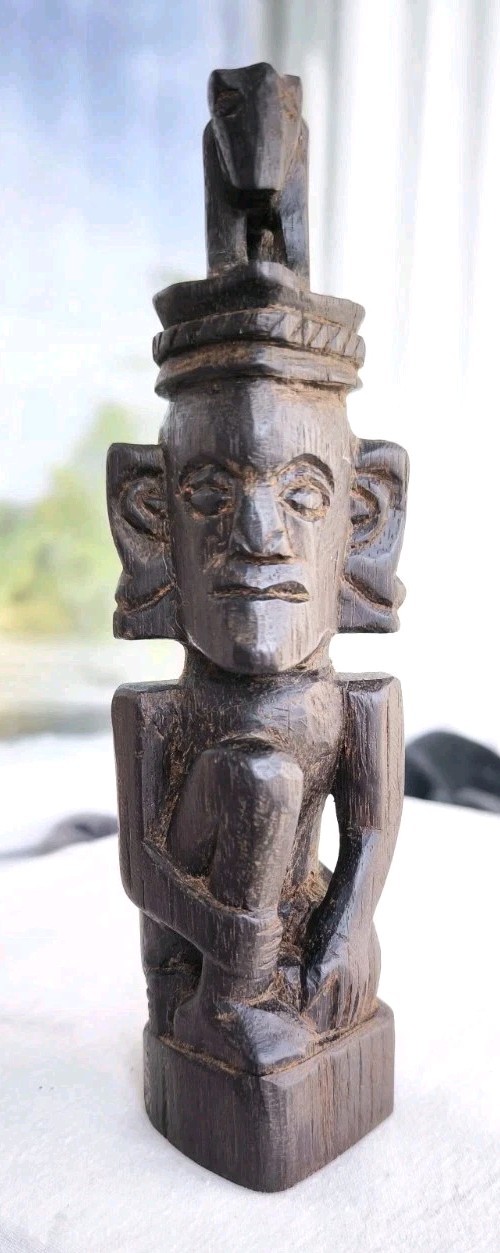 Vintage Wooden Carved African  Figure 