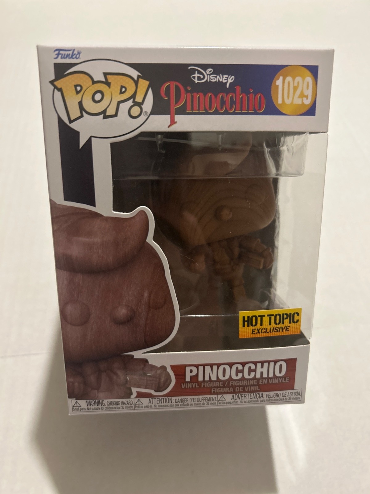 Funko Pop! Disney ~ Pinocchio #1029 ~ Hot Topic Exclusive
