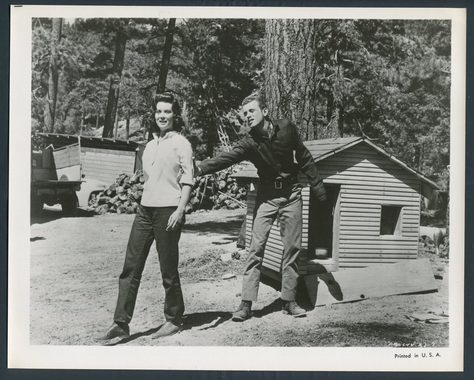 CAROL CHRISTENSEN MARTIN WEST in Freckles '60 GRABBING ARM