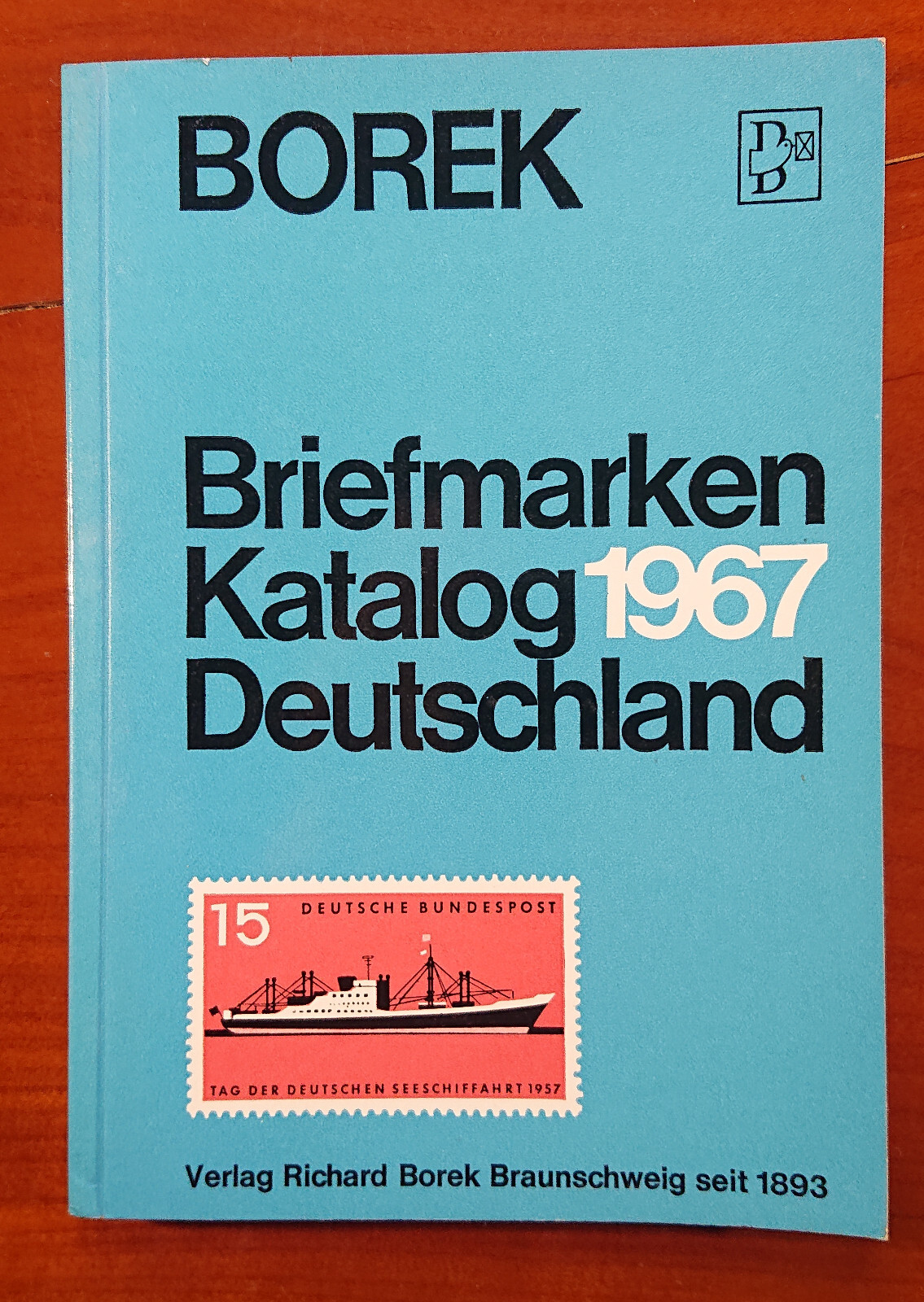 Richard Borek Stamp Catalog Germany 1967 221 S.S.Philately Postage Stamps