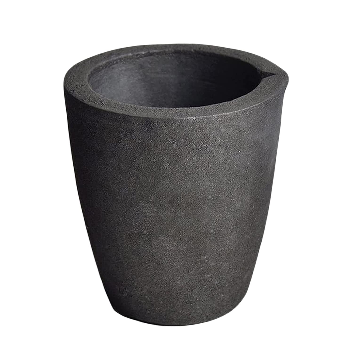 #4 8KG , Foundry Clay Graphite Crucibles Black Cup Furnace Torch Melting Cast...