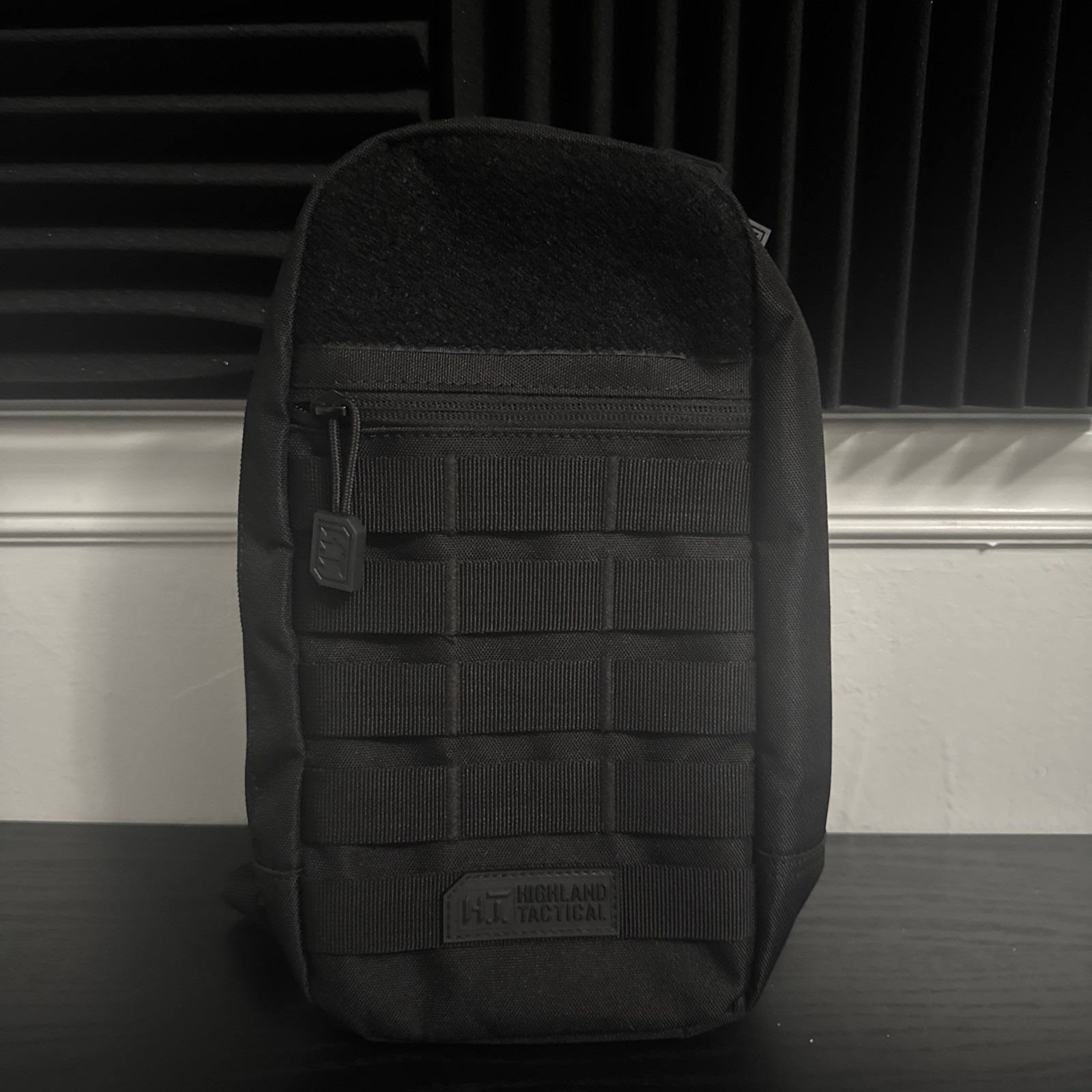 Highland Tactical Sling Crossbody Bag Molle Zip Pockets