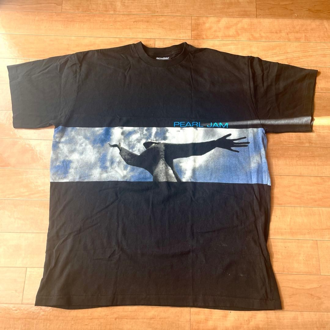 Vintage PEARL JAM Band T-Shirt XL Black Pearl Jam