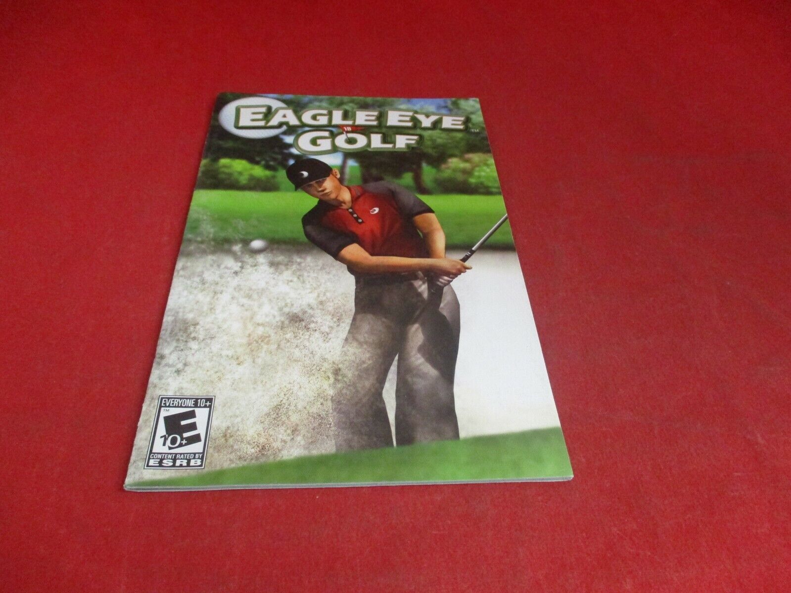 Eagle Eye Golf Playstation 2 PS2 Instruction Manual Booklet ONLY
