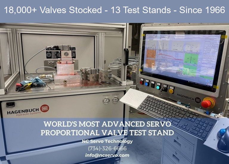 Vickers SM4-12 Series Servo Valves- Repair Evaluation ONLY