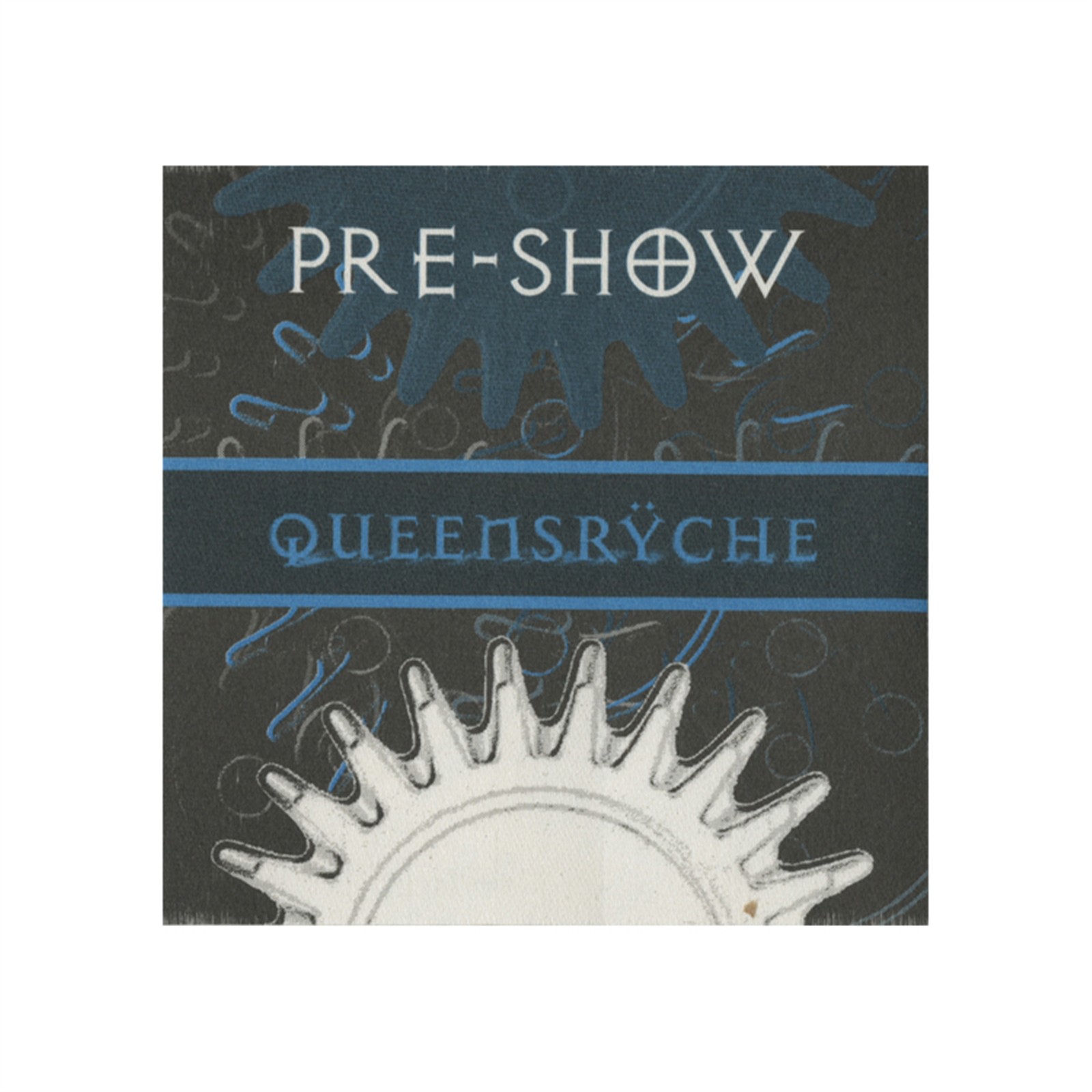 Queensryche 2000 Q2K Concert Tour Preshow Backstage Pass