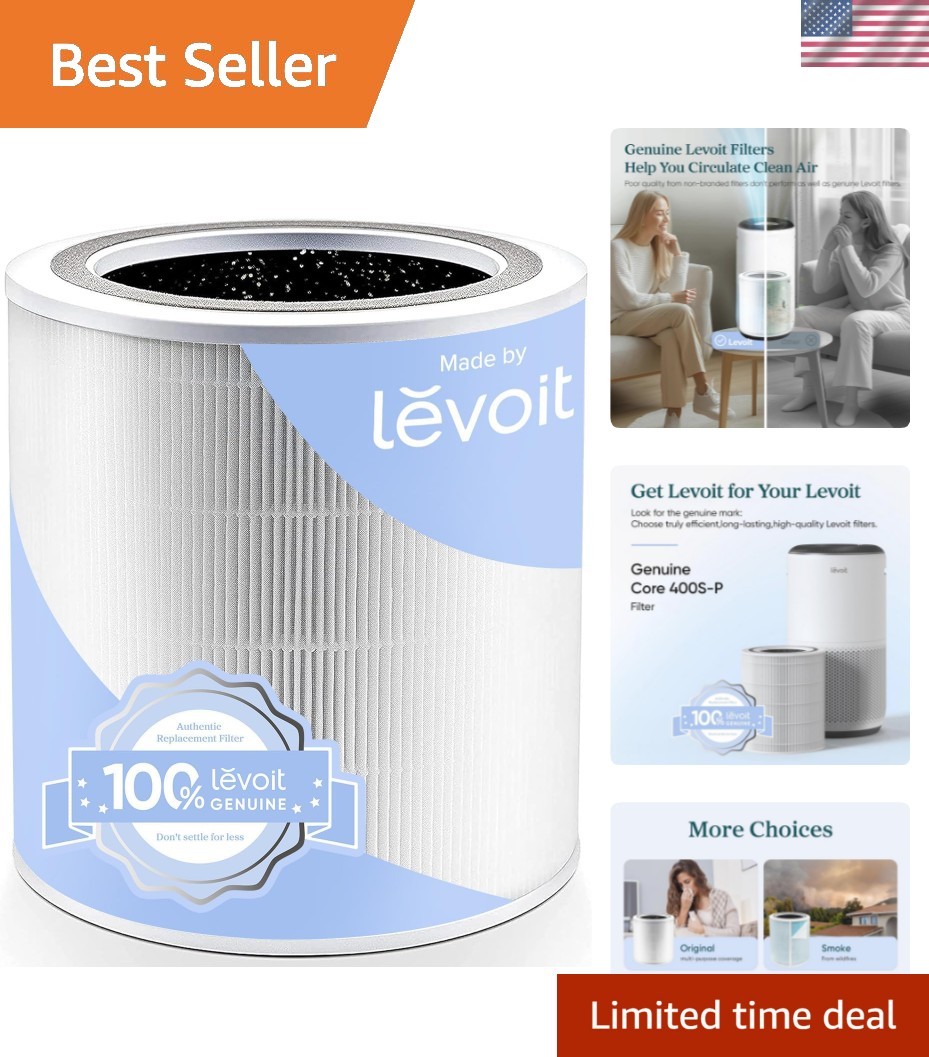 Core 400S-P Replacement Filter, Genuine Core 400S-RF Air Purifier Filters, Su...