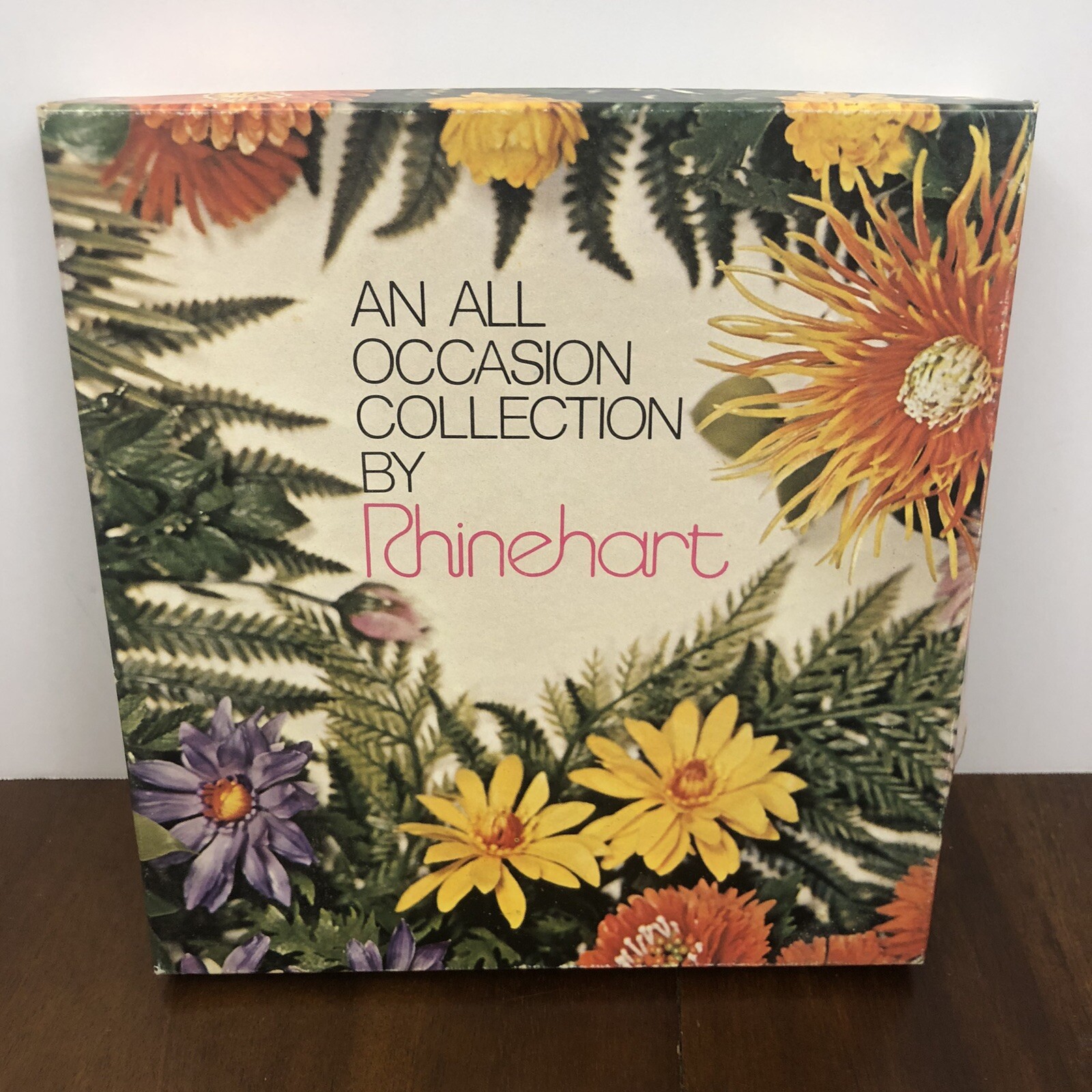 RHINEHART Vintage Boxed Set of 8 Everyday Greeting Cards with Envelopes